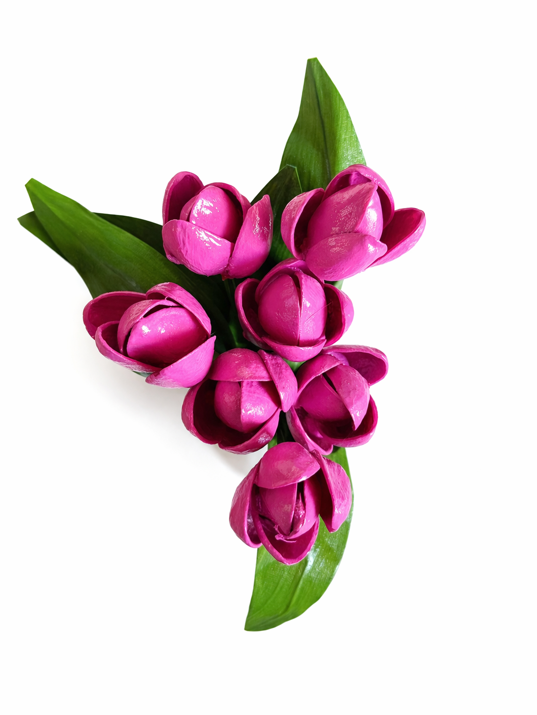 Buchet lalele decorative handmade cadou deosebit decor casa - casă & stil de viață - decorațiuni de casă - accesorii florale - buchete de flori - Artynos.ro