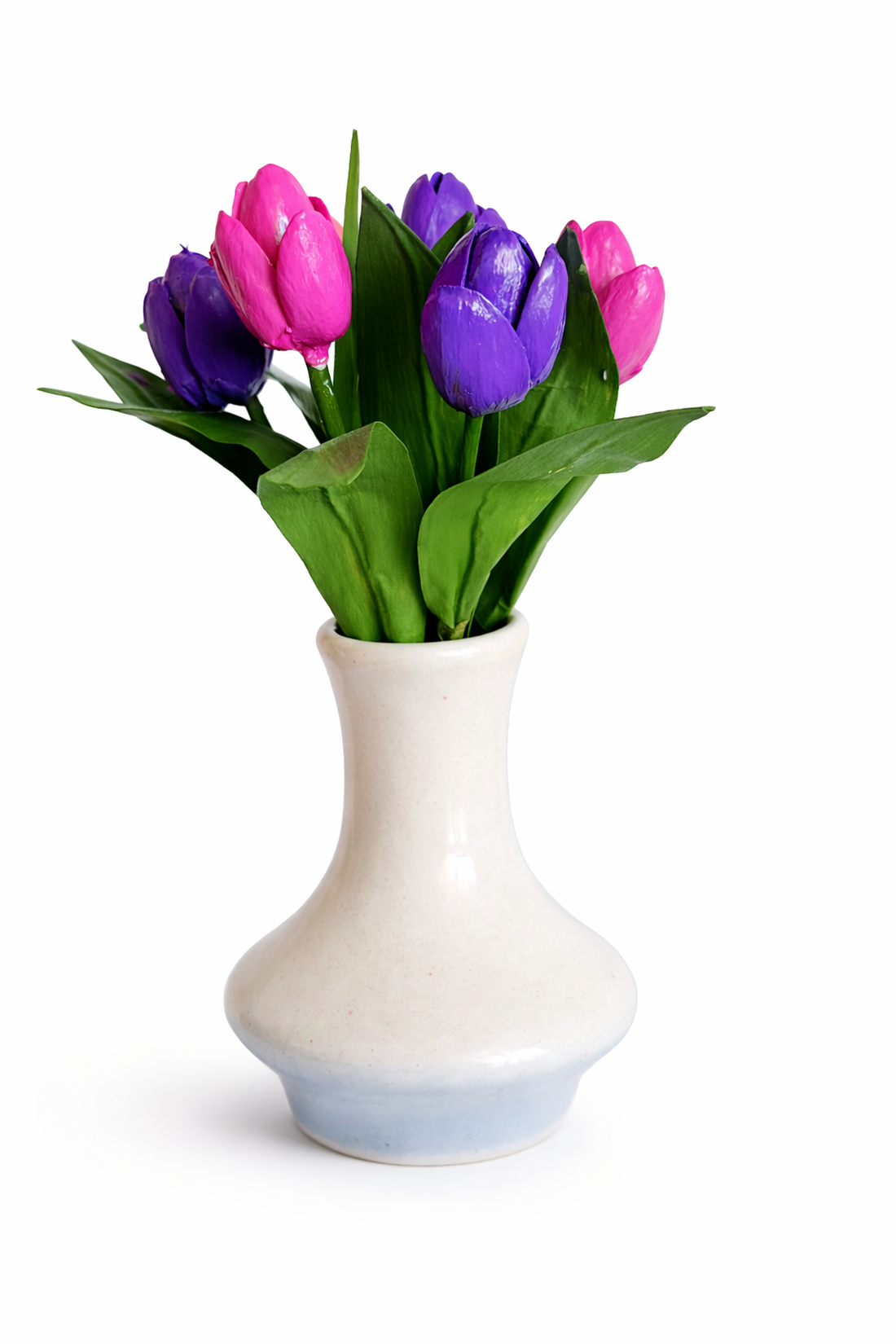 Buchet lalele handmade decor floral elegant cadou special - casă & stil de viață - decorațiuni de casă - accesorii florale - buchete de flori - Artynos.ro