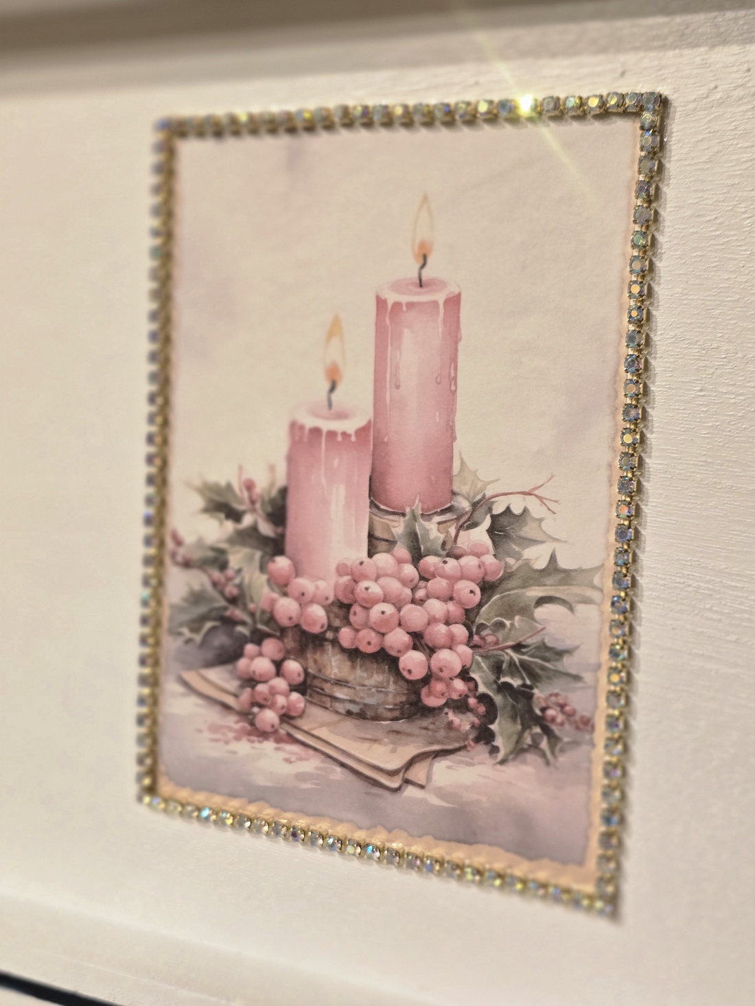 Cutie cu accesorii Pink Christmas - crăciun - accesorii cadou de crăciun - felicitări de crăciun - Artynos.ro