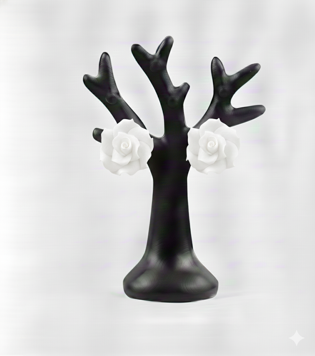 Cercei trandafiri - bijuterii - cercei - cercei din rășină - Artynos.ro