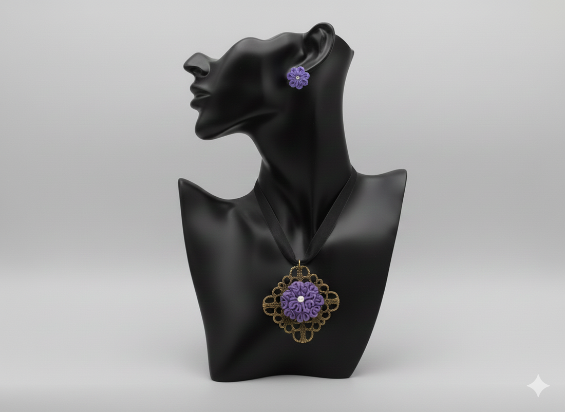 Set flori - bijuterii - seturi de bijuterii - Artynos.ro