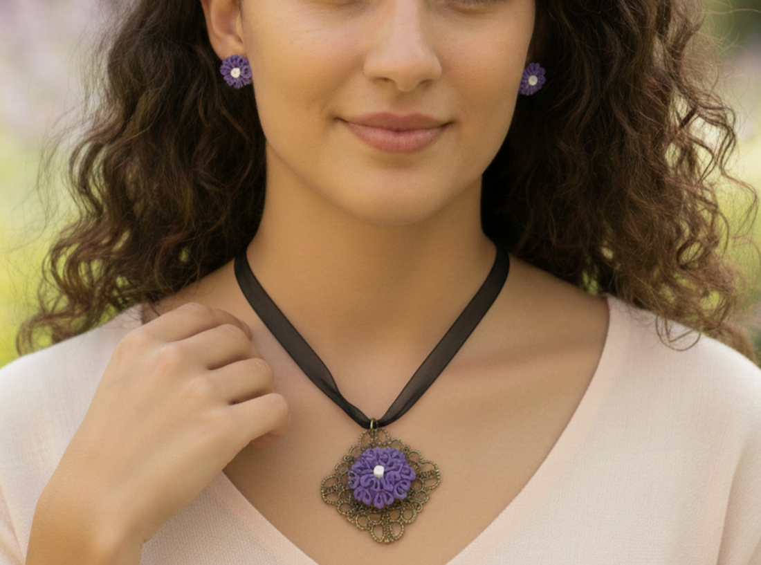 Set flori - bijuterii - seturi de bijuterii - Artynos.ro