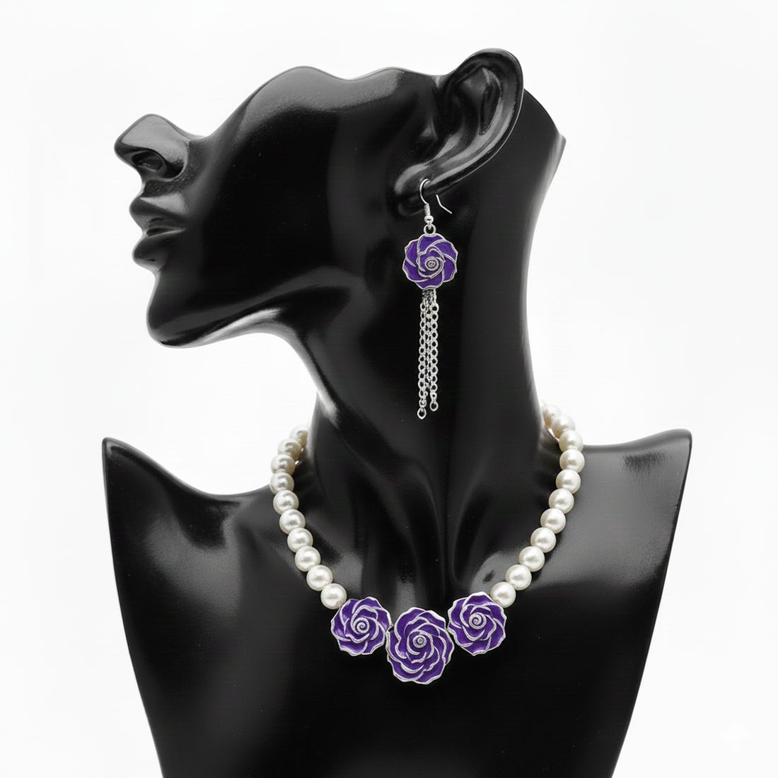 Set trandafiri - bijuterii - seturi de bijuterii - Artynos.ro