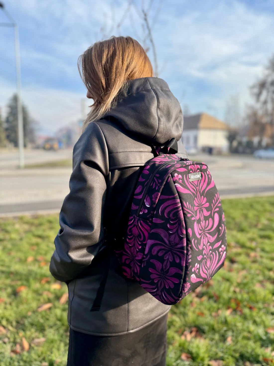 Rucsac damă blackpink - genți și portofele - rucsacuri - rucsac rolltop - Artynos.ro