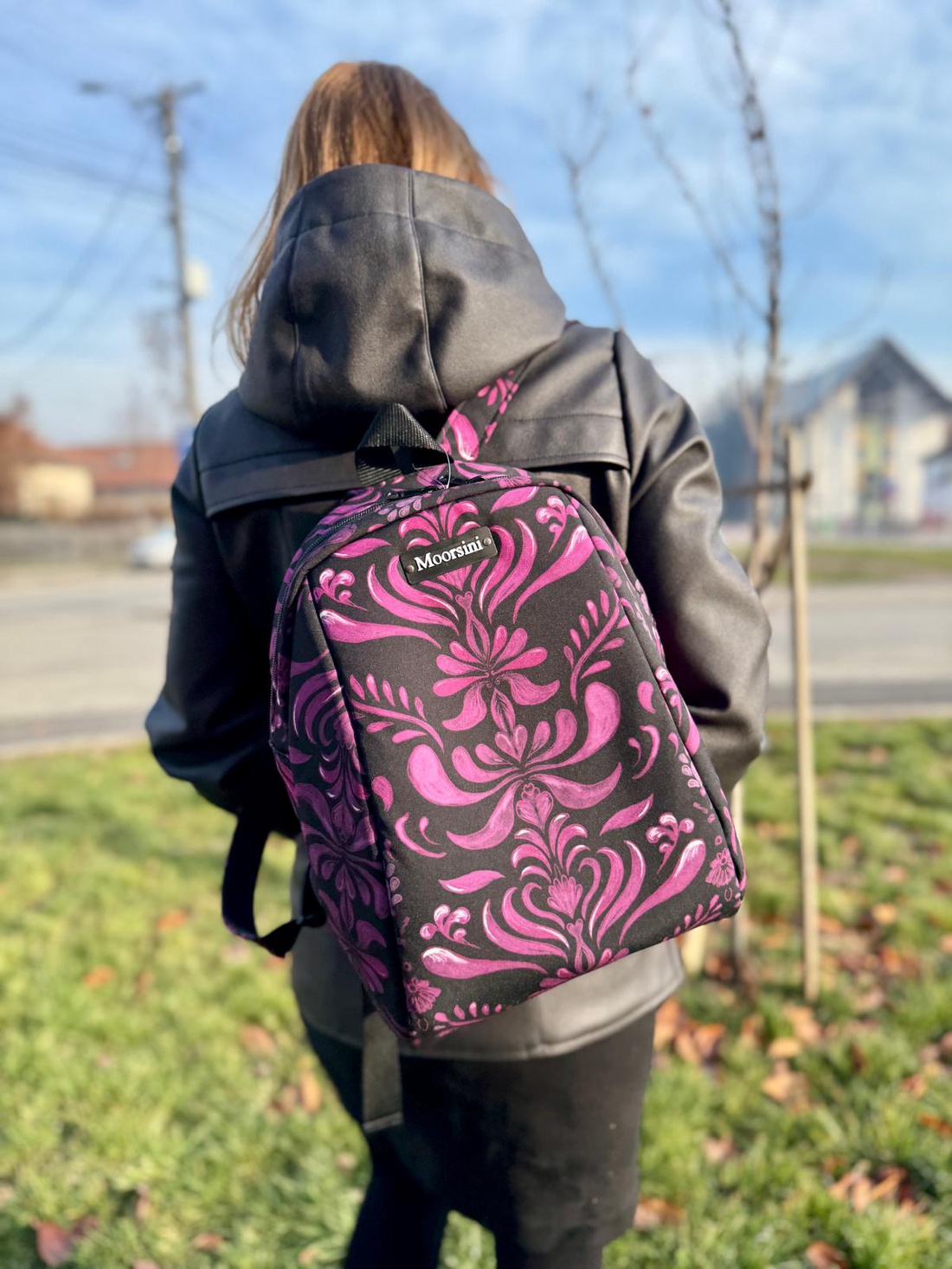 Rucsac damă blackpink - genți și portofele - rucsacuri - rucsac rolltop - Artynos.ro