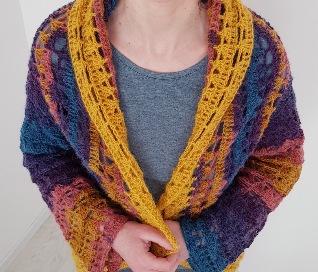 Cardigan circular crosetat - îmbrăcăminte și modă - haine damă - hanorace, cardigane - Artynos.ro Cardigan circular crosetat - îmbrăcăminte și modă - haine damă - hanorace, cardigane - Artynos.ro
