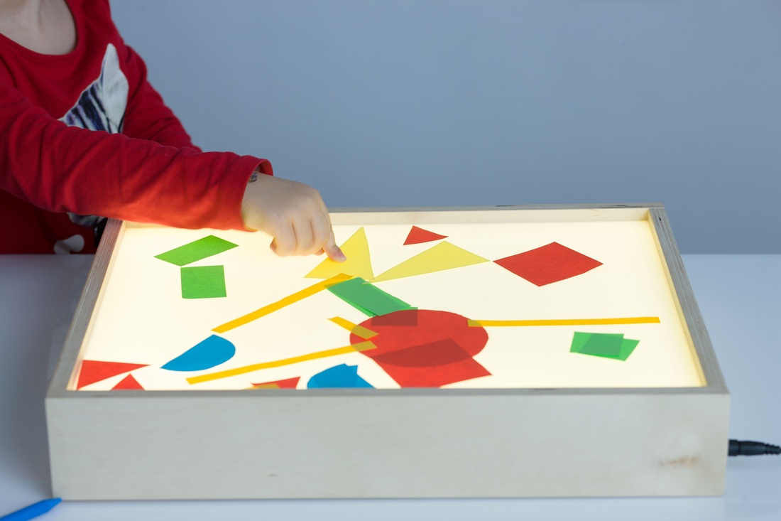 CUTIE LUMINOASĂ MARE (format A3) - jucării și echipamente pentru copii - jocuri de gândire - jocuri educative - Artynos.ro