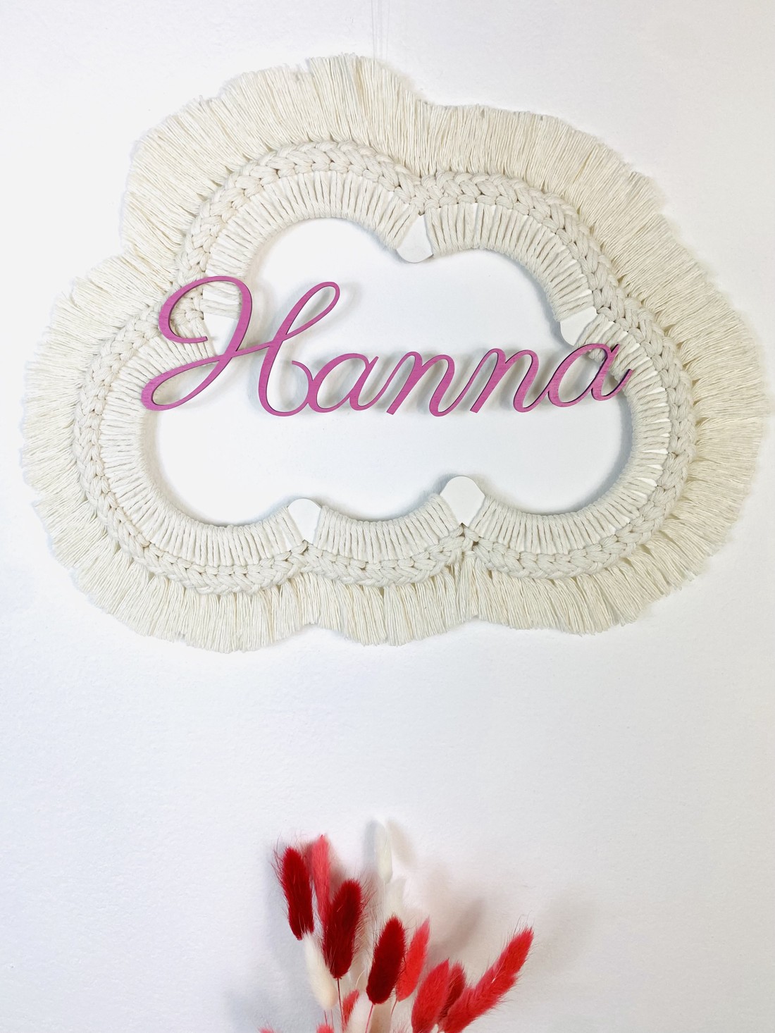 Personalizat macramé nor pentru copii și copii decorare de perete cameră - - Artynos.ro Personalizat macramé nor pentru copii și copii decorare de perete cameră - - Artynos.ro