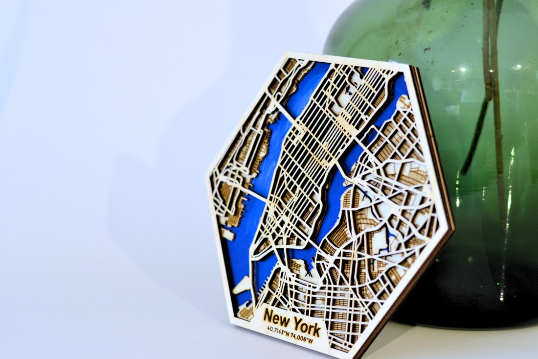 New York laser tăiat imagine, arta de perete, decor de masă - - Artynos.ro New York laser tăiat imagine, arta de perete, decor de masă - - Artynos.ro