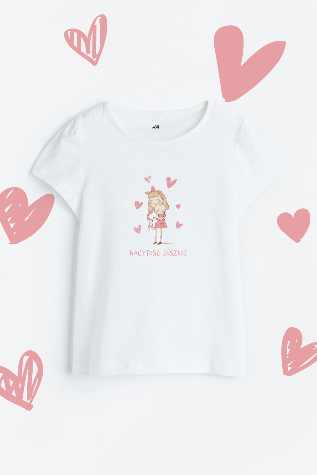 Voi fi un frate mai mare, tricou cu inscripție pentru fetiță, anunț pentru copil, toast pentru copil -  - Artynos.ro
