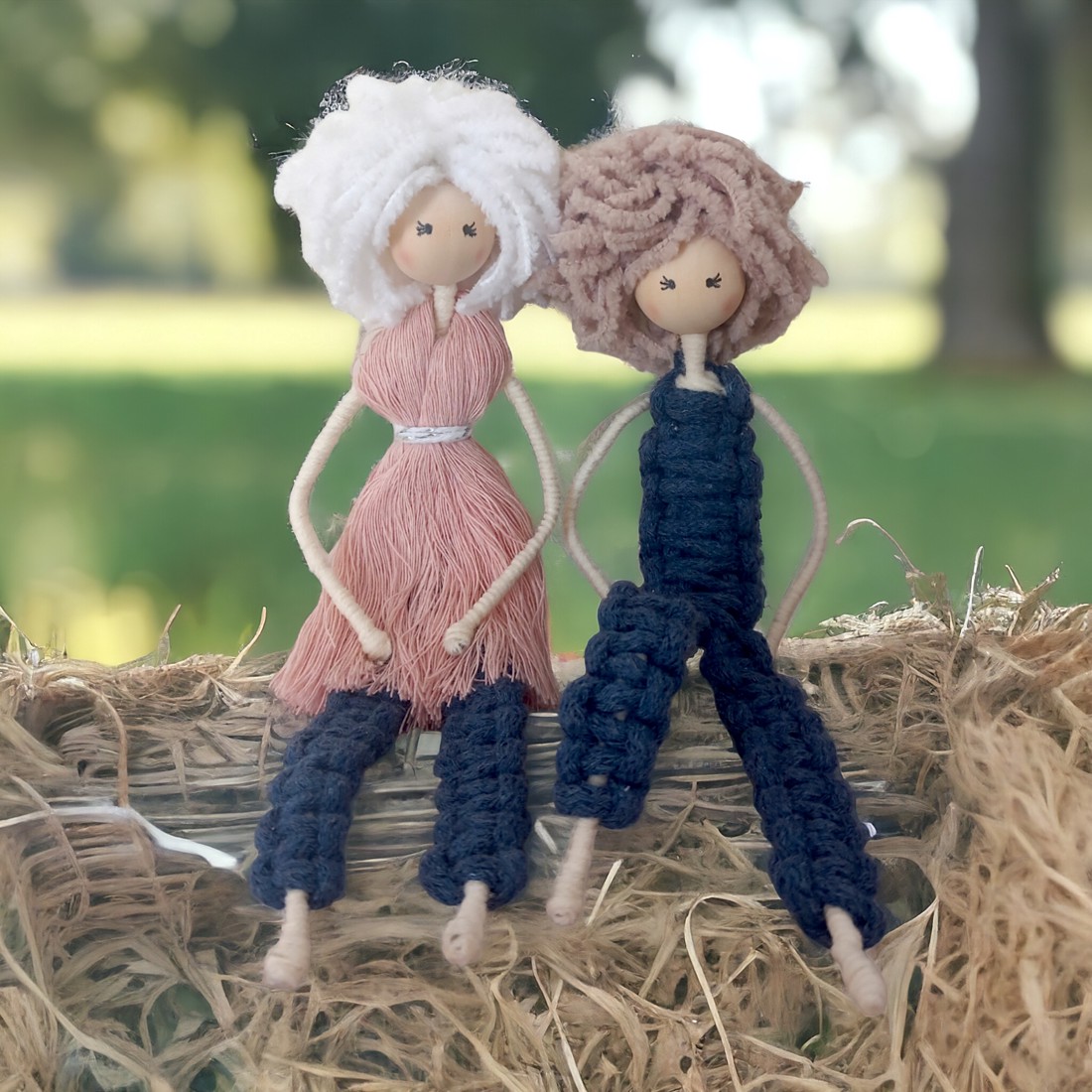 Baba din macramé de cocos -  - Artynos.ro