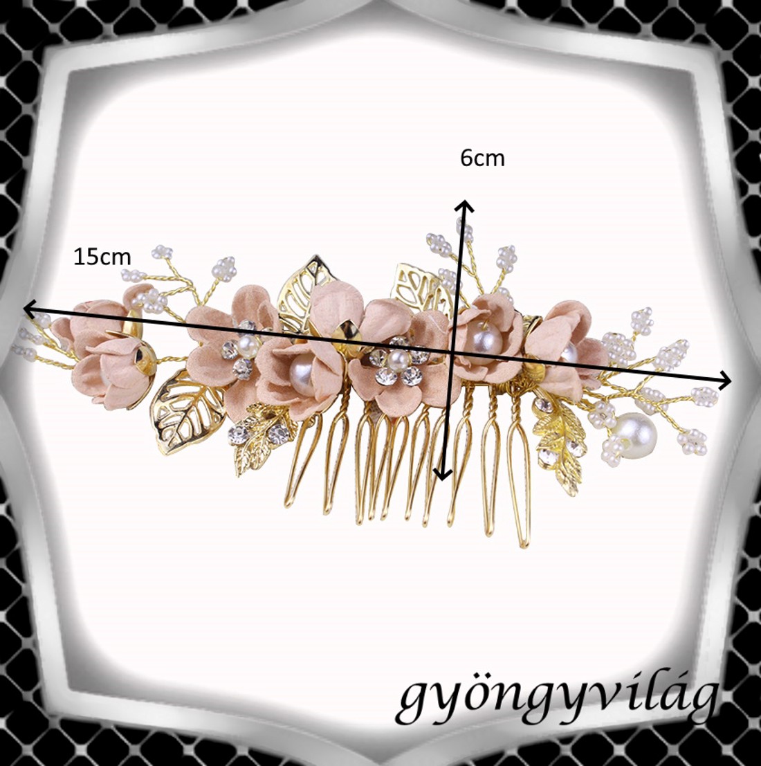 Bijuterii, ornamente de păr, catarame de păr: nuntă, mireasă, ornament de păr casual ES-H-FÉ63a roz - - Artynos.ro Bijuterii, ornamente de păr, catarame de păr: nuntă, mireasă, ornament de păr casual ES-H-FÉ63a roz - - Artynos.ro