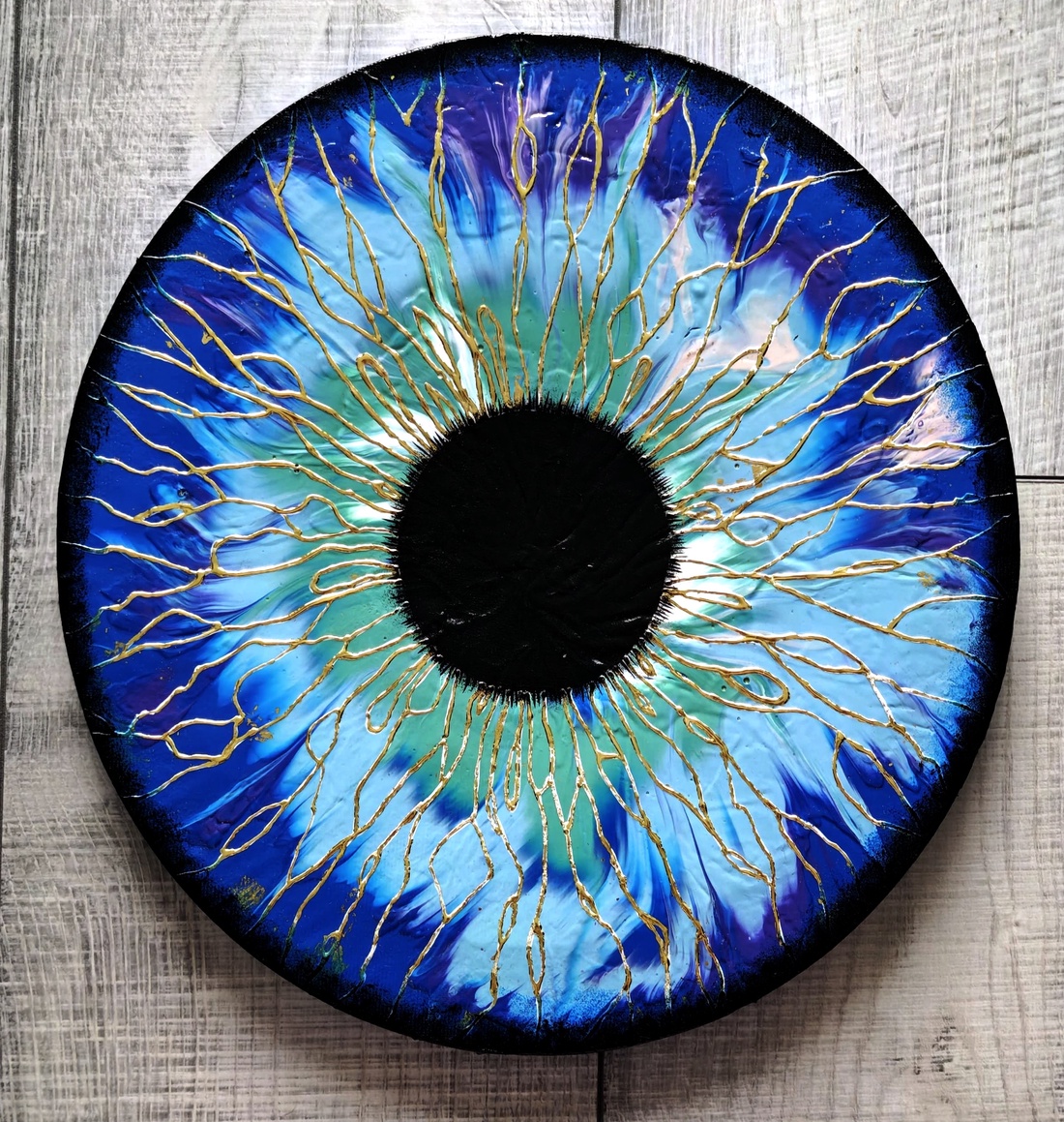 Tablou - model Iris - arte vizuale și accesorii  - picturi - pictură acrilică - Artynos.ro