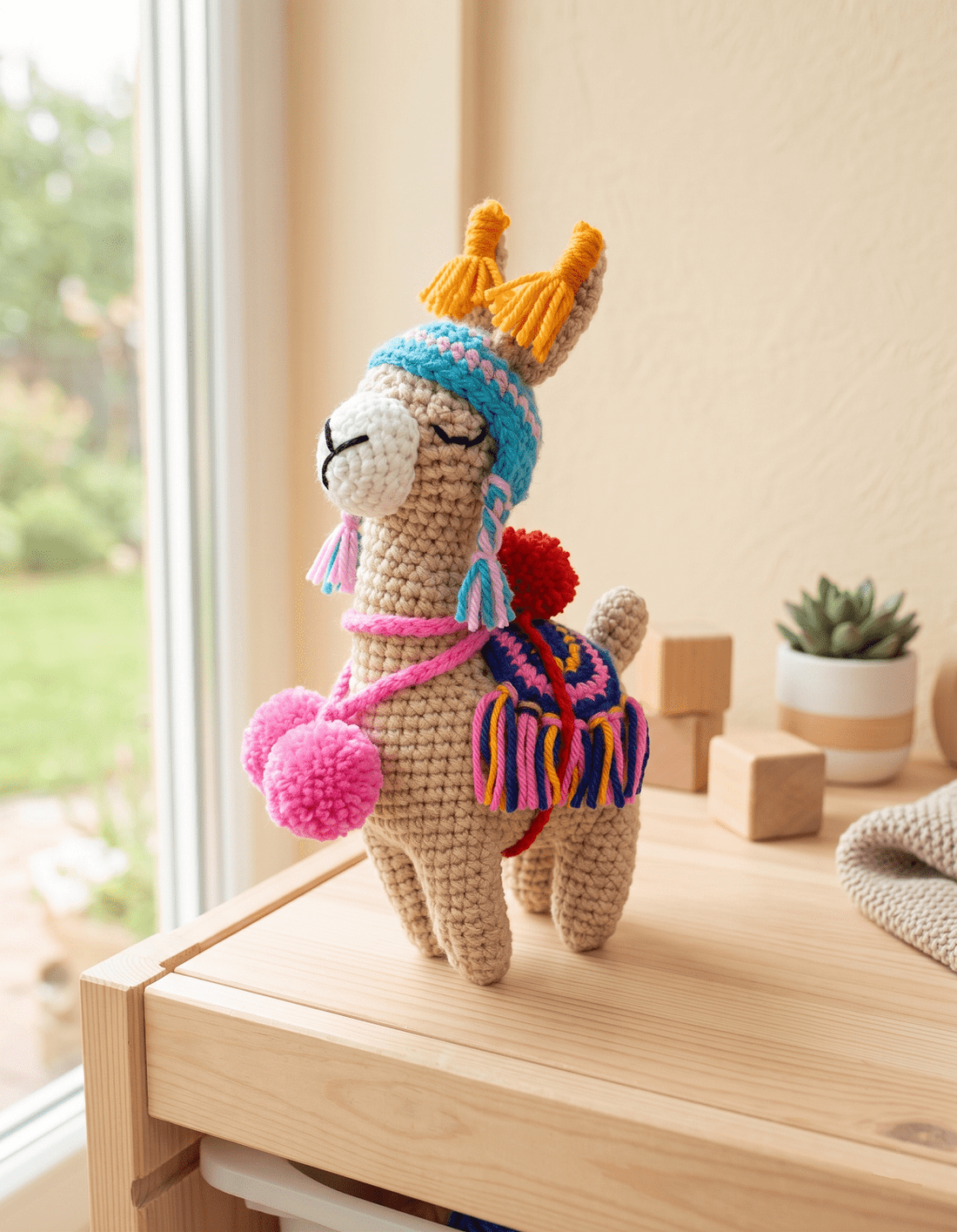 Blondie, mica alpaca - jucării și echipamente pentru copii - plușuri - lamă și alpaca de pluș  - Artynos.ro