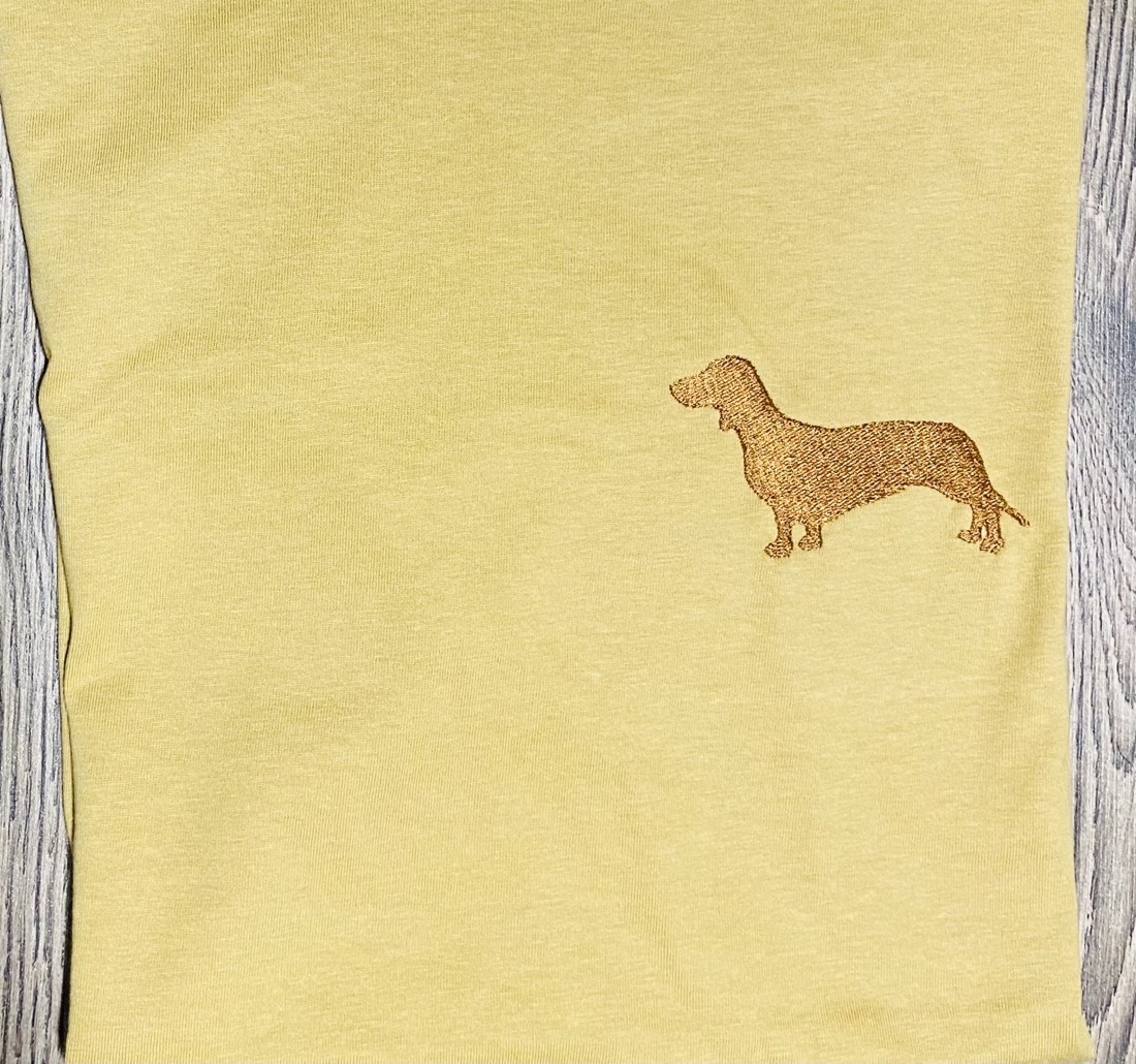 Tricou brodat cu model Dachshund - tricou brodat personalizat - tricou brodat personalizat - - Artynos.ro Tricou brodat cu model Dachshund - tricou brodat personalizat - tricou brodat personalizat - - Artynos.ro