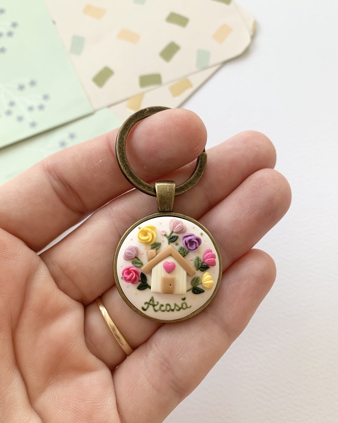 Breloc Acasa - geantă și husă - accesorii genți - breloc - Artynos.ro Breloc Acasa - geantă și husă - accesorii genți - breloc - Artynos.ro