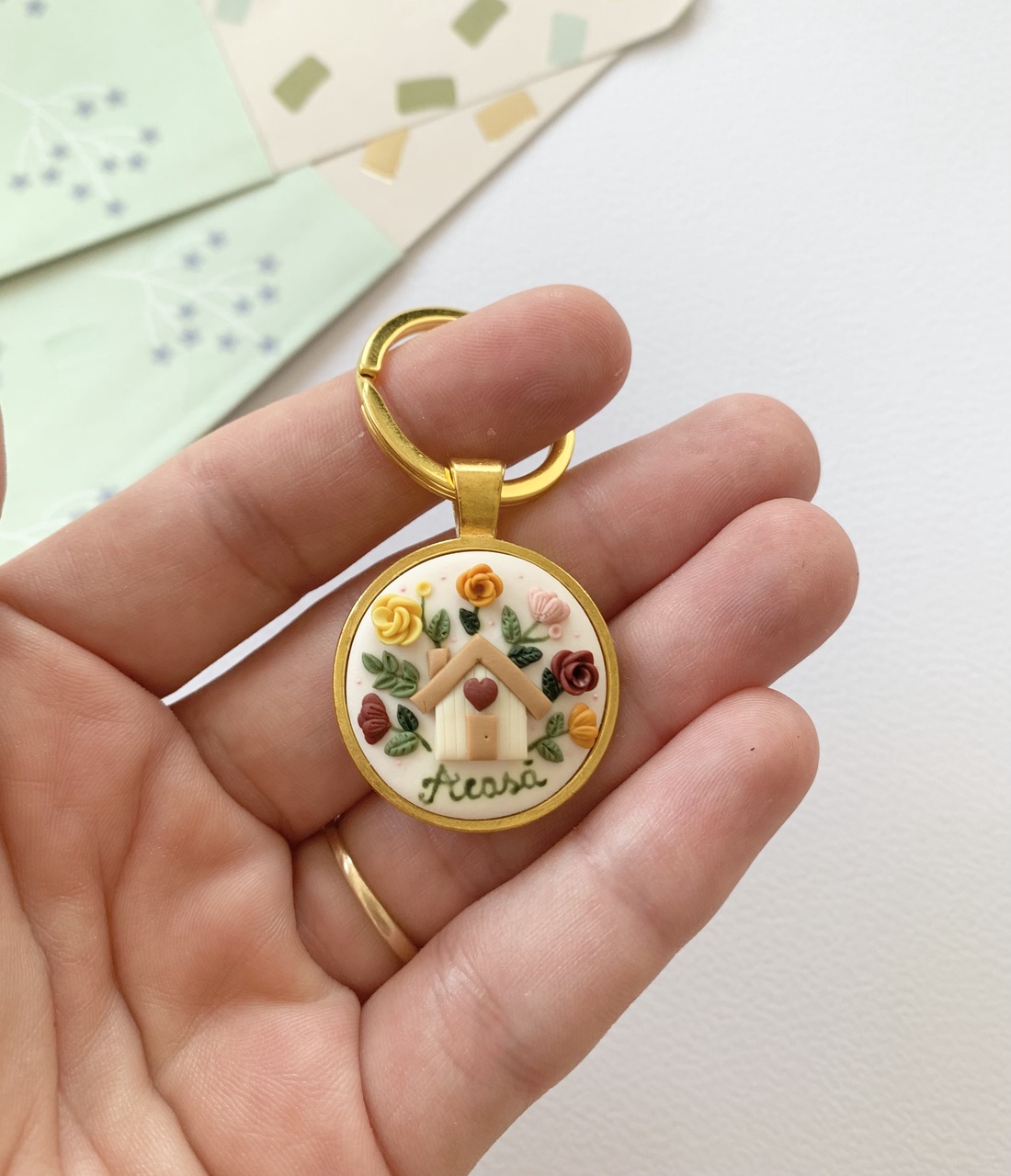 Breloc Acasa - geantă și husă - accesorii genți - breloc - Artynos.ro Breloc Acasa - geantă și husă - accesorii genți - breloc - Artynos.ro