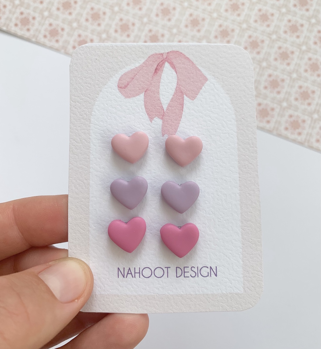 Set cercei Hearts - bijuterii - cercei - cercei agățați - Artynos.ro Set cercei Hearts - bijuterii - cercei - cercei agățați - Artynos.ro