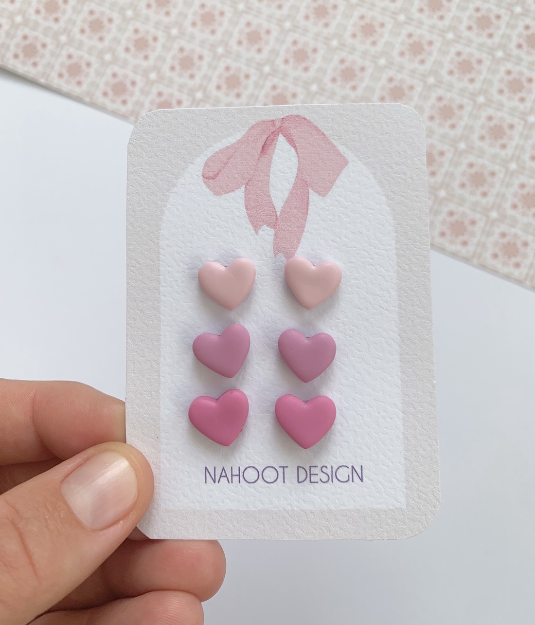 Set cercei Hearts - bijuterii - cercei - cercei agățați - Artynos.ro Set cercei Hearts - bijuterii - cercei - cercei agățați - Artynos.ro