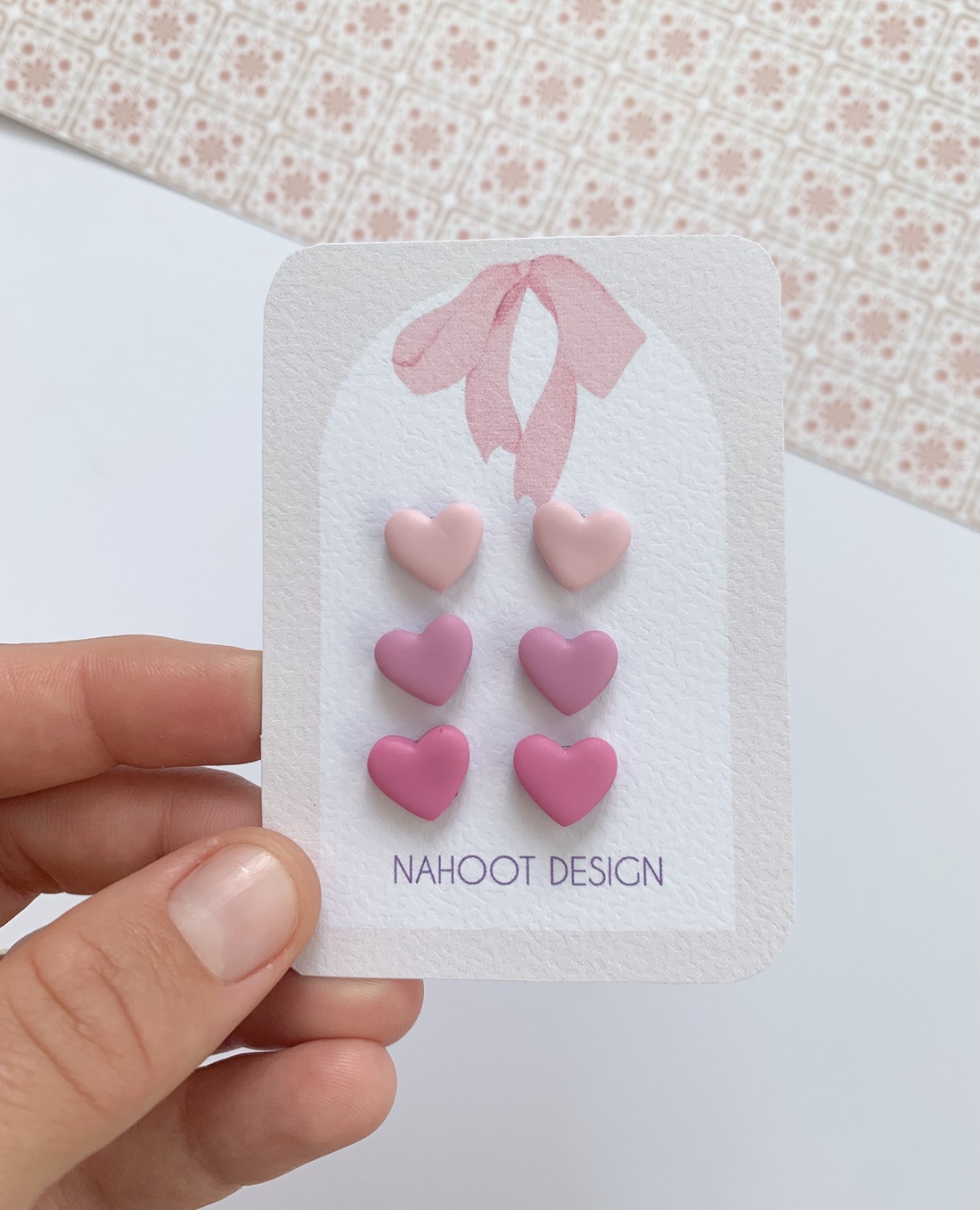 Set cercei Hearts - bijuterii - cercei - cercei agățați - Artynos.ro Set cercei Hearts - bijuterii - cercei - cercei agățați - Artynos.ro