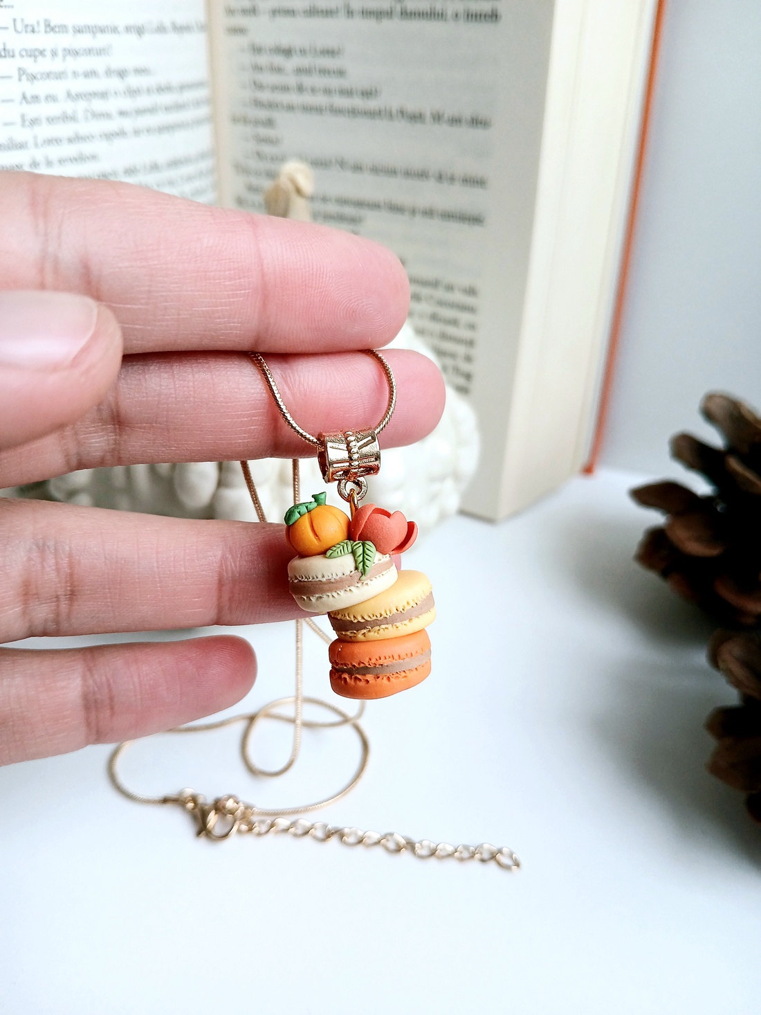 Colier Macarons - bijuterii - coliere - pandative - Artynos.ro