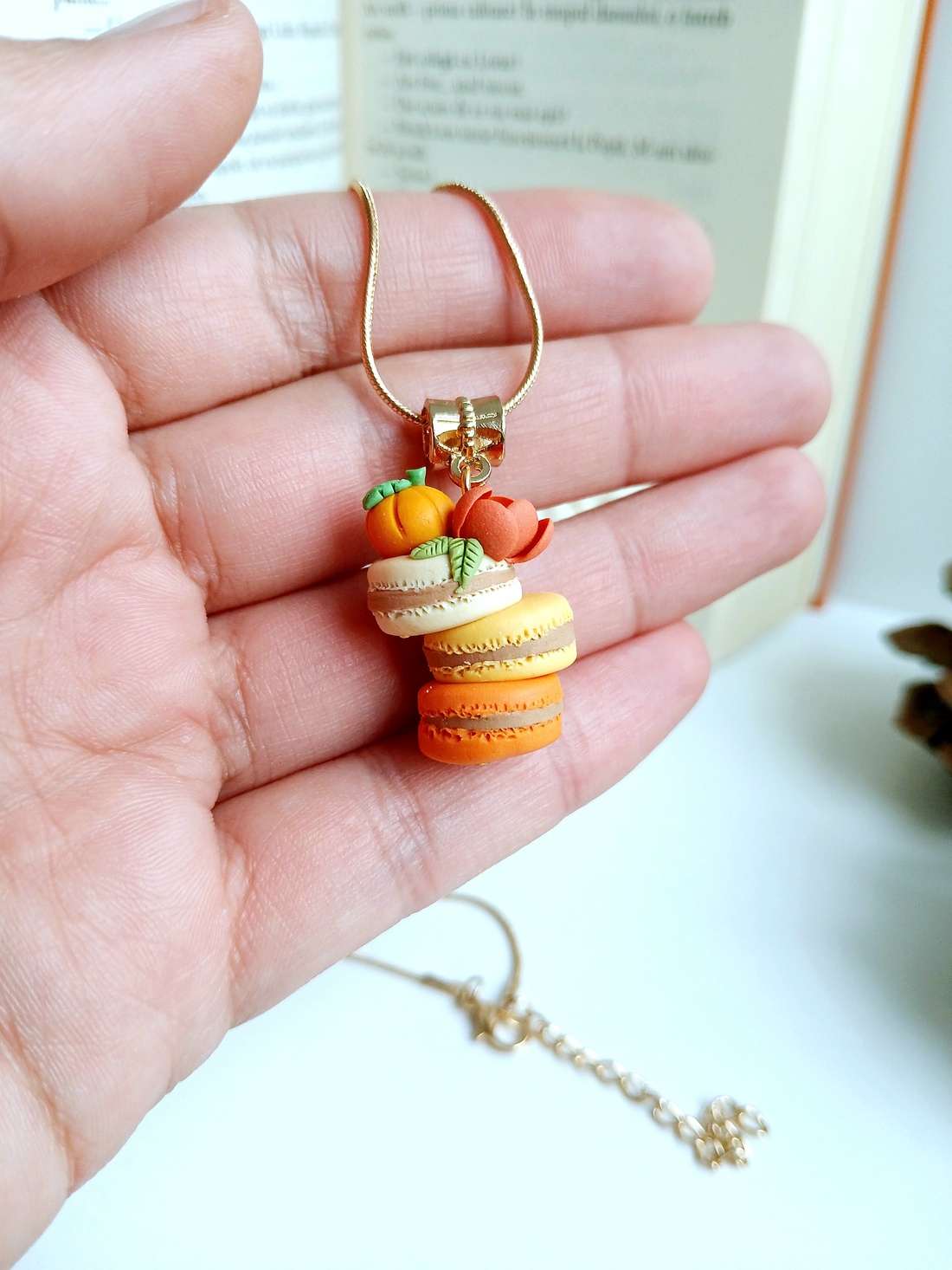 Colier Macarons - bijuterii - coliere - pandative - Artynos.ro