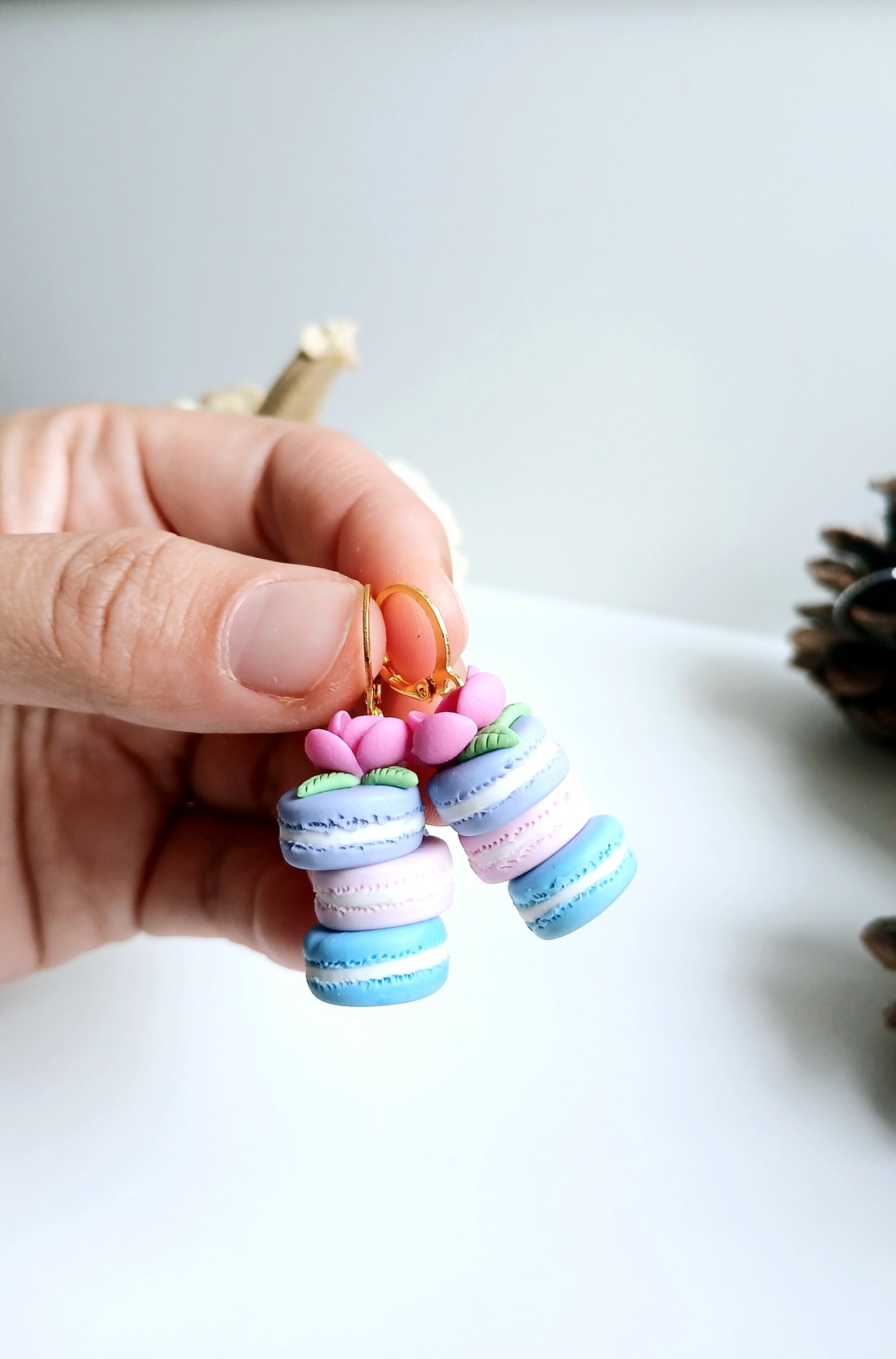 Cercei Macarons - - Artynos.ro Cercei Macarons - - Artynos.ro