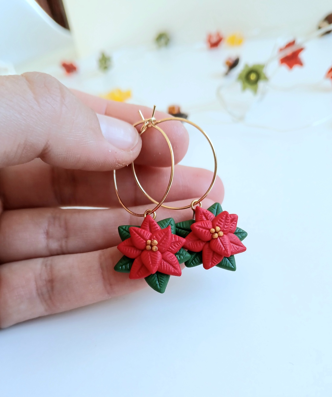 Cercei Craciunite - crăciun - cadouri de moș crăciun - cadouri de moș crăciun - Artynos.ro