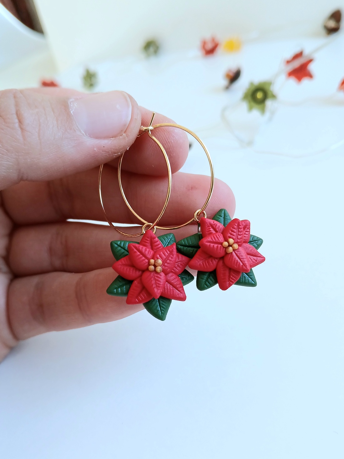 Cercei Craciunite - crăciun - cadouri de moș crăciun - cadouri de moș crăciun - Artynos.ro