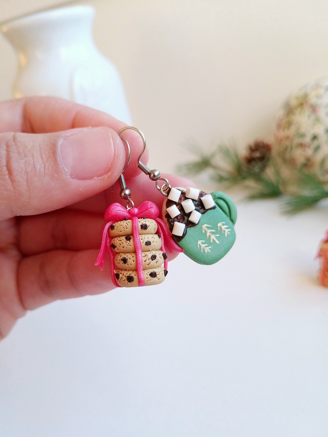 Cercei Cookies - crăciun - cadouri de moș crăciun - cadouri de moș crăciun - Artynos.ro