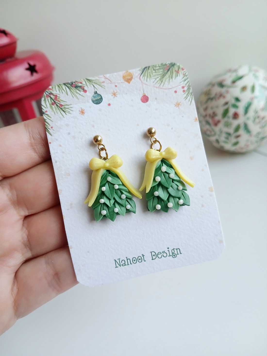 Cercei Braduti - crăciun - cadouri de moș crăciun - cadouri de moș crăciun - Artynos.ro