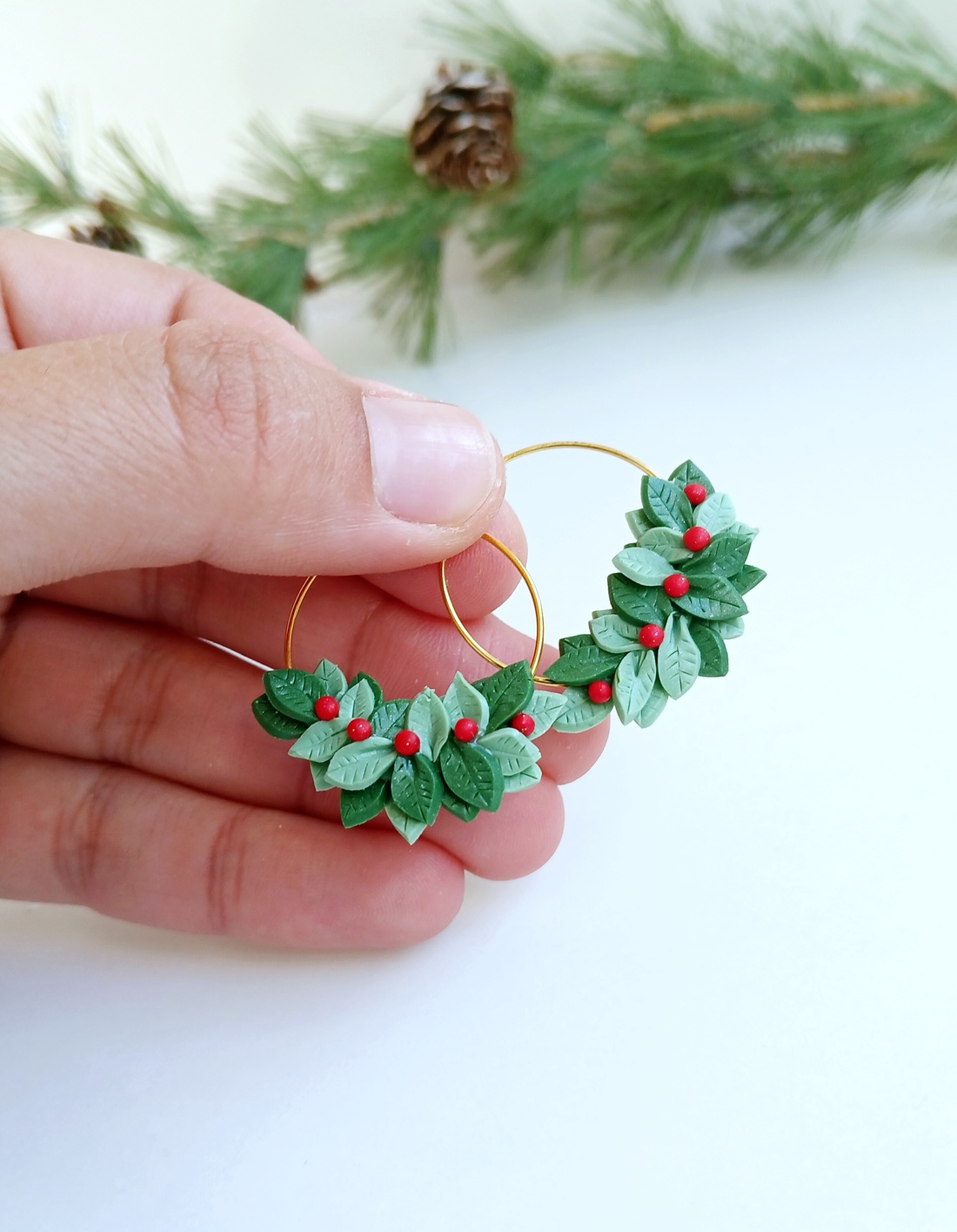 Cercei Holiday - crăciun - cadouri de moș crăciun - cadouri de moș crăciun - Artynos.ro