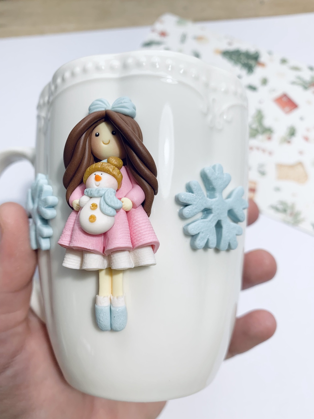 Accesoriu Cana Winter Wonderland - crăciun - cadouri de moș crăciun - cadouri de moș crăciun - Artynos.ro