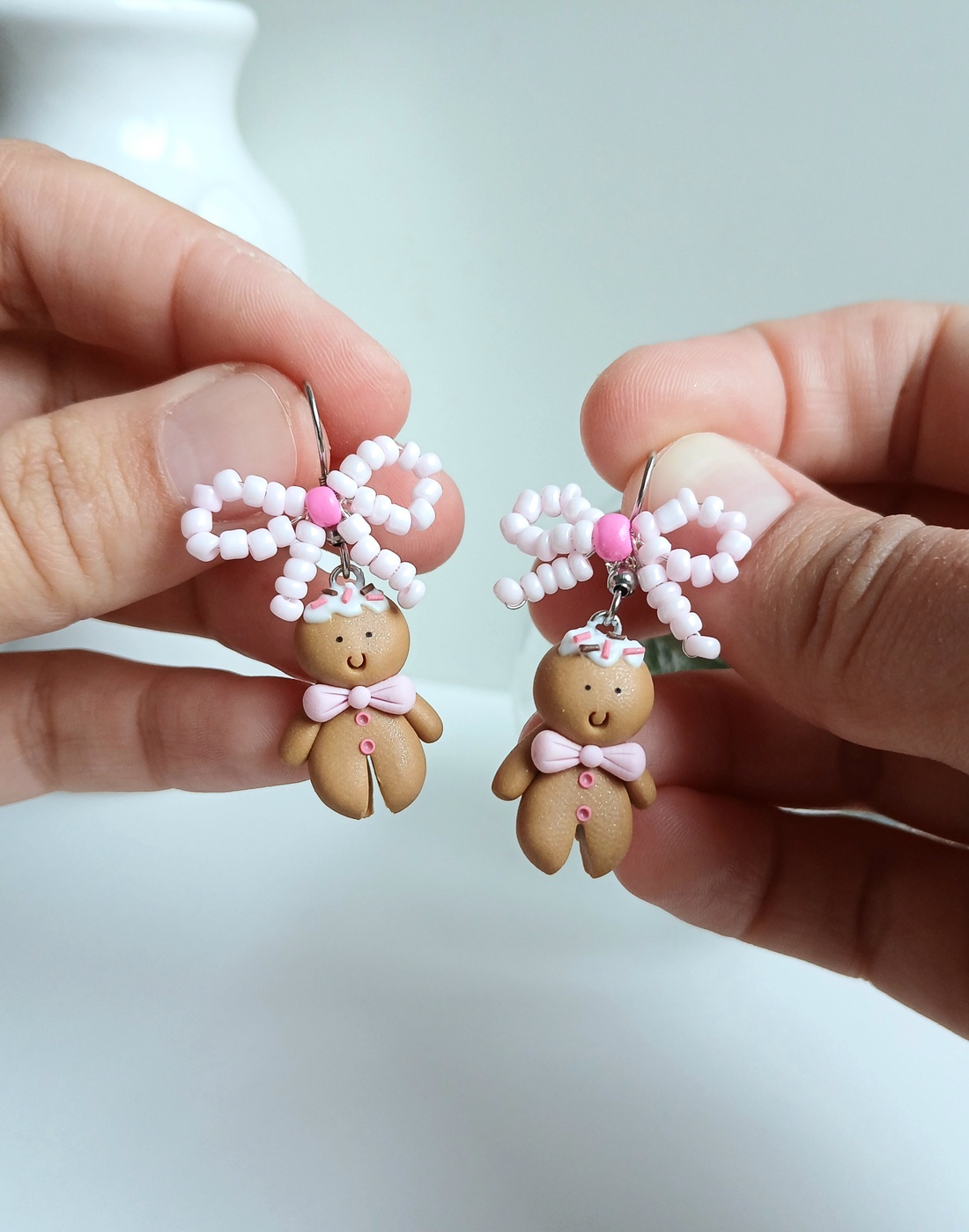 Cercei Gingerbread - crăciun - cadouri de moș crăciun - cadouri de moș crăciun - Artynos.ro