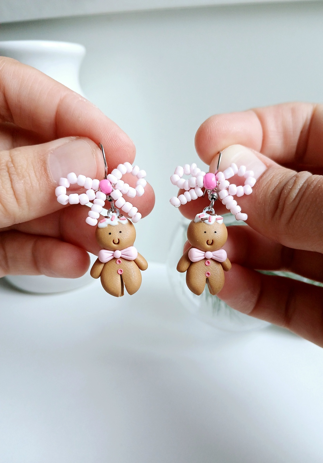 Cercei Gingerbread - crăciun - cadouri de moș crăciun - cadouri de moș crăciun - Artynos.ro