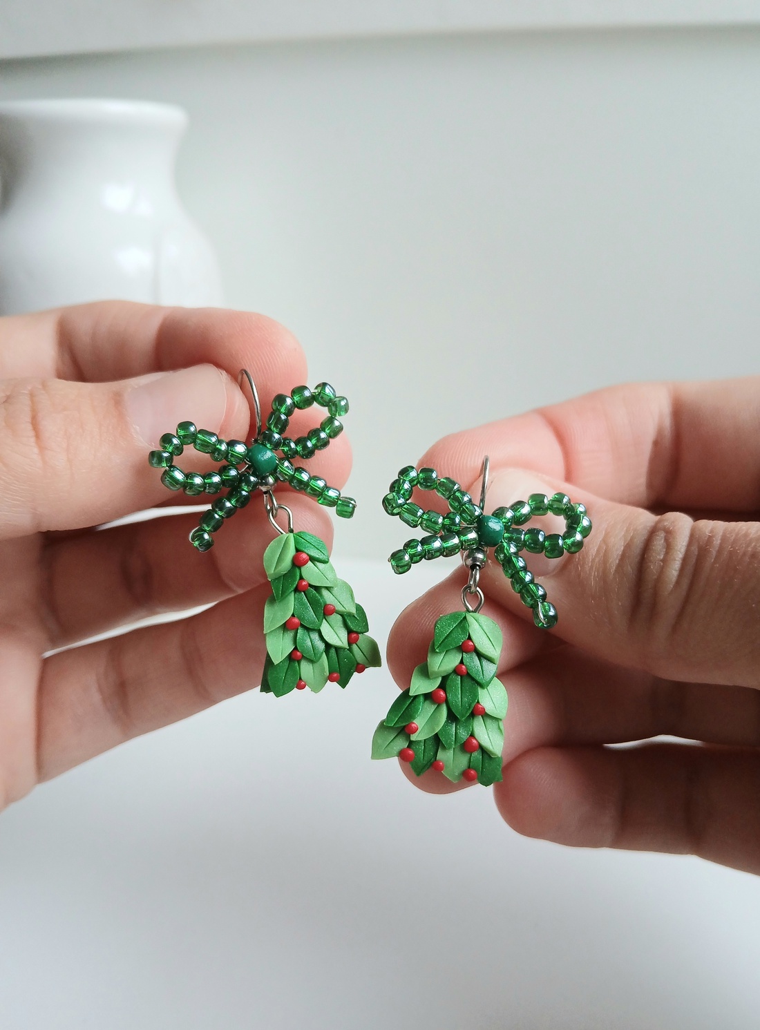 Cercei Braduti - crăciun - cadouri de moș crăciun - cadouri de moș crăciun - Artynos.ro