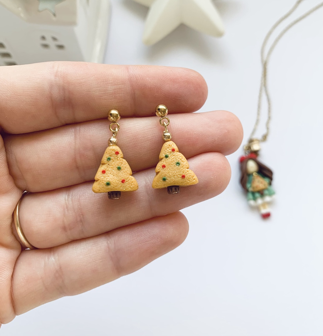  Set cercei si colier Winter Feeria - crăciun - cadouri de moș crăciun - cadouri de moș crăciun - Artynos.ro