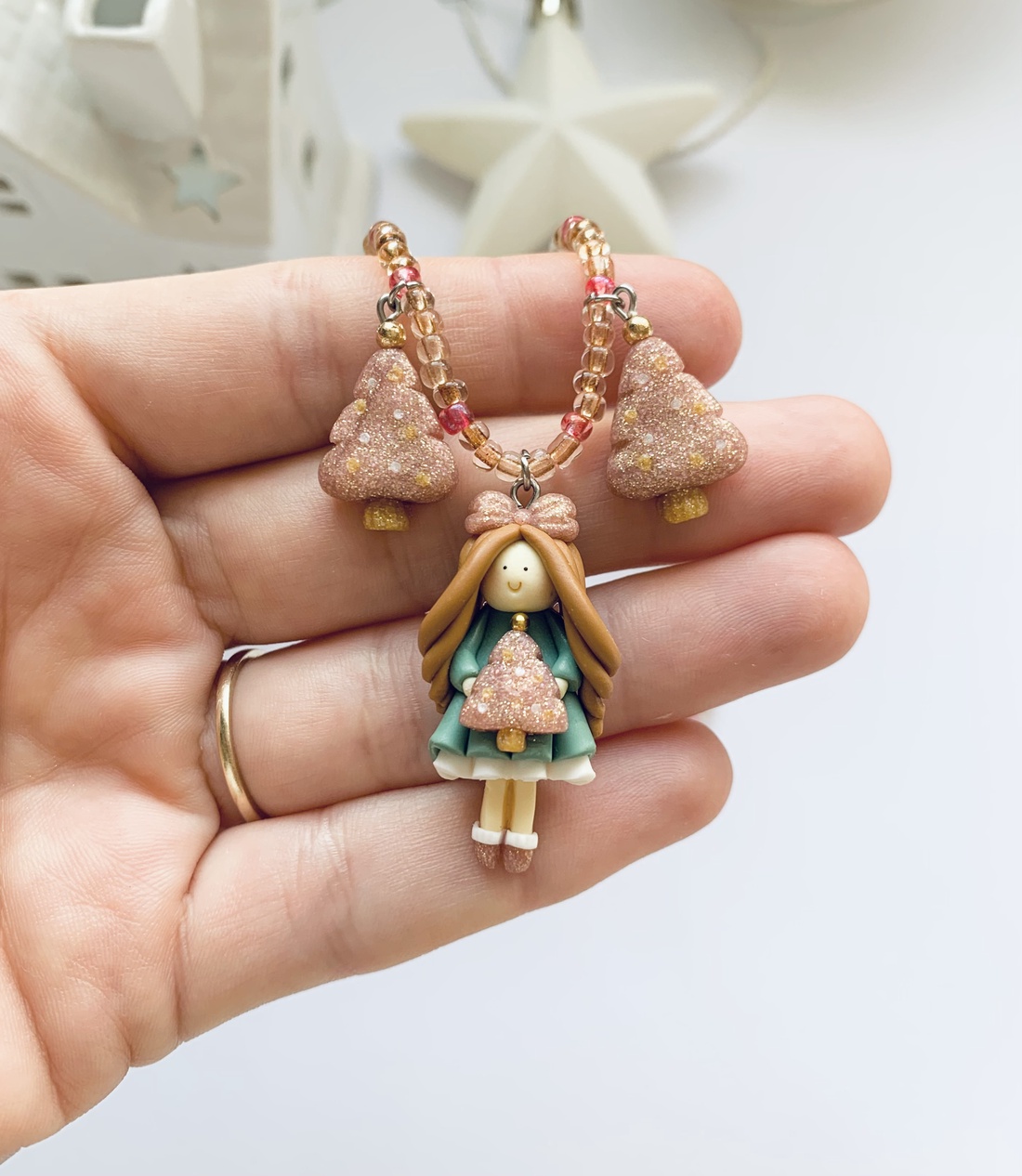 Colier Winter Story - crăciun - cadouri de moș crăciun - cadouri de moș crăciun - Artynos.ro