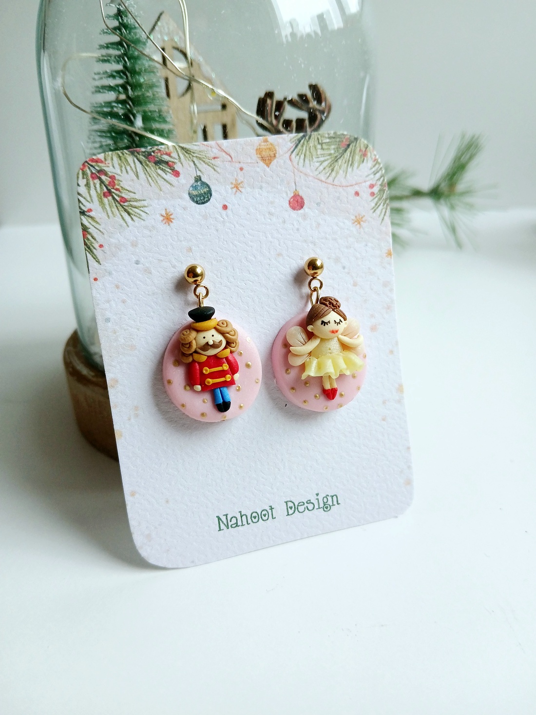 Cercei Nutcracker - crăciun - cadouri de moș crăciun - cadouri de moș crăciun - Artynos.ro