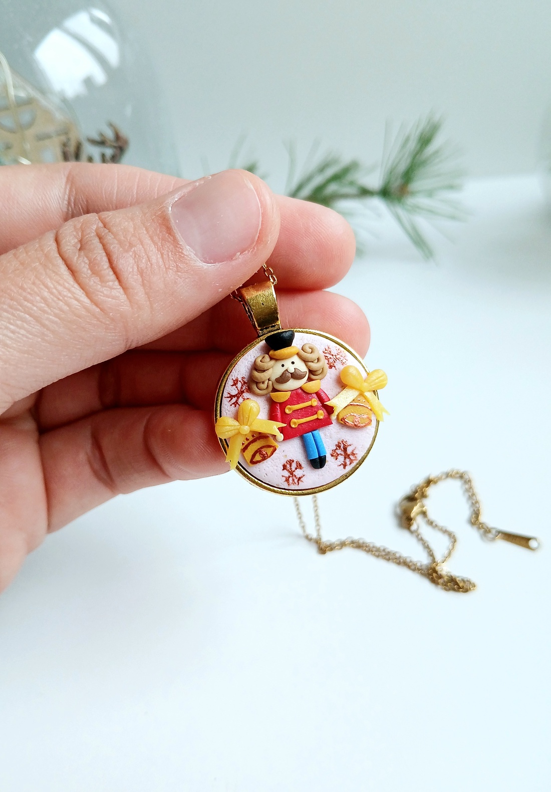 Colier Craciun - crăciun - cadouri de moș crăciun - cadouri de moș crăciun - Artynos.ro