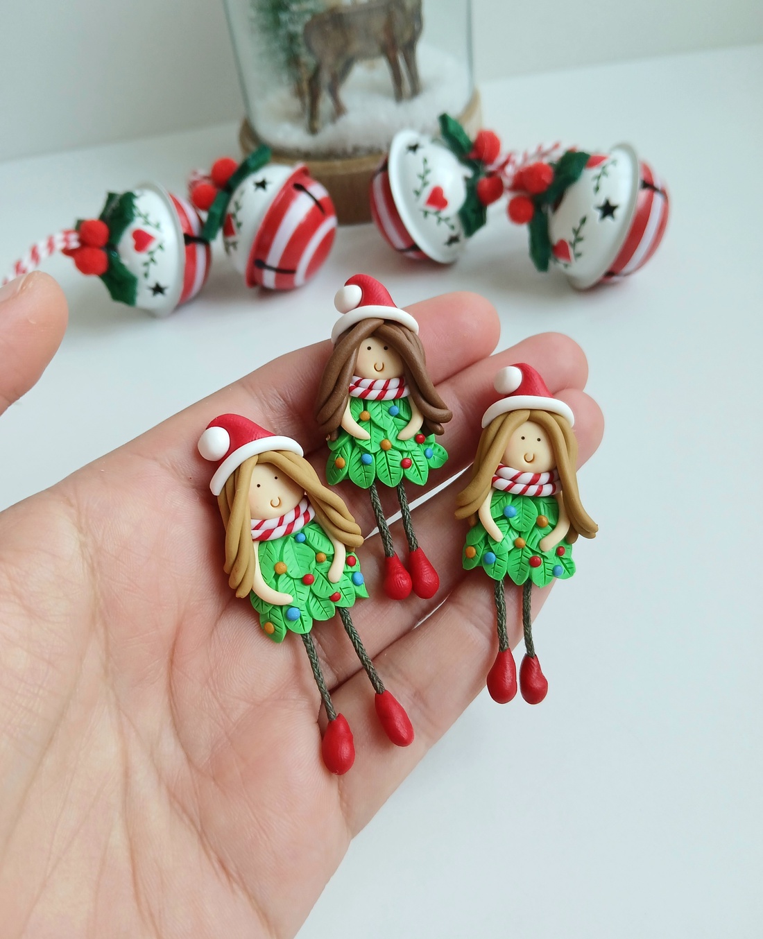 Brosa Craciunita - crăciun - cadouri de moș crăciun - cadouri de moș crăciun - Artynos.ro