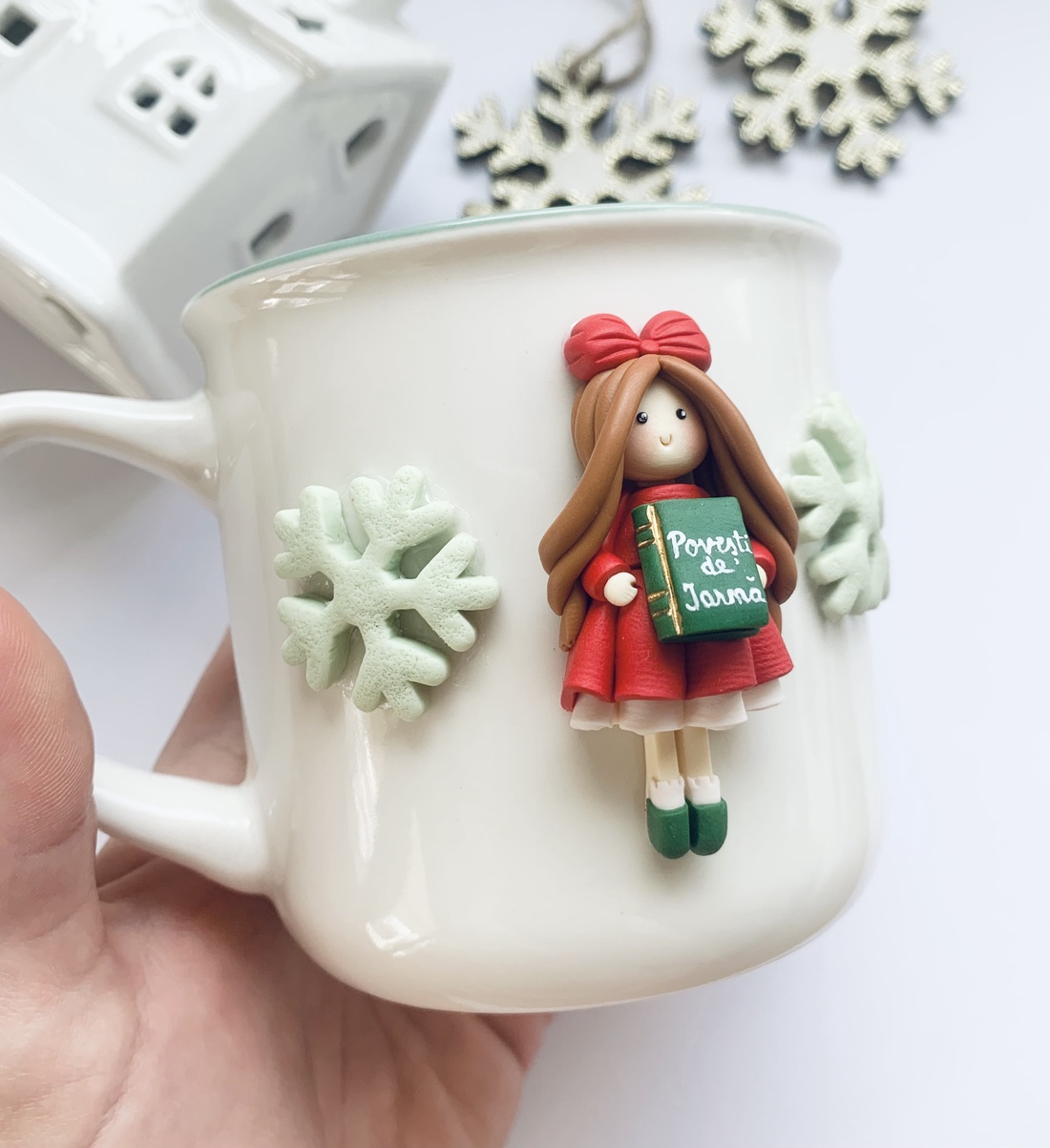 Accesoriu Cana Winter Wonderland - crăciun - cadouri de moș crăciun - cadouri de moș crăciun - Artynos.ro