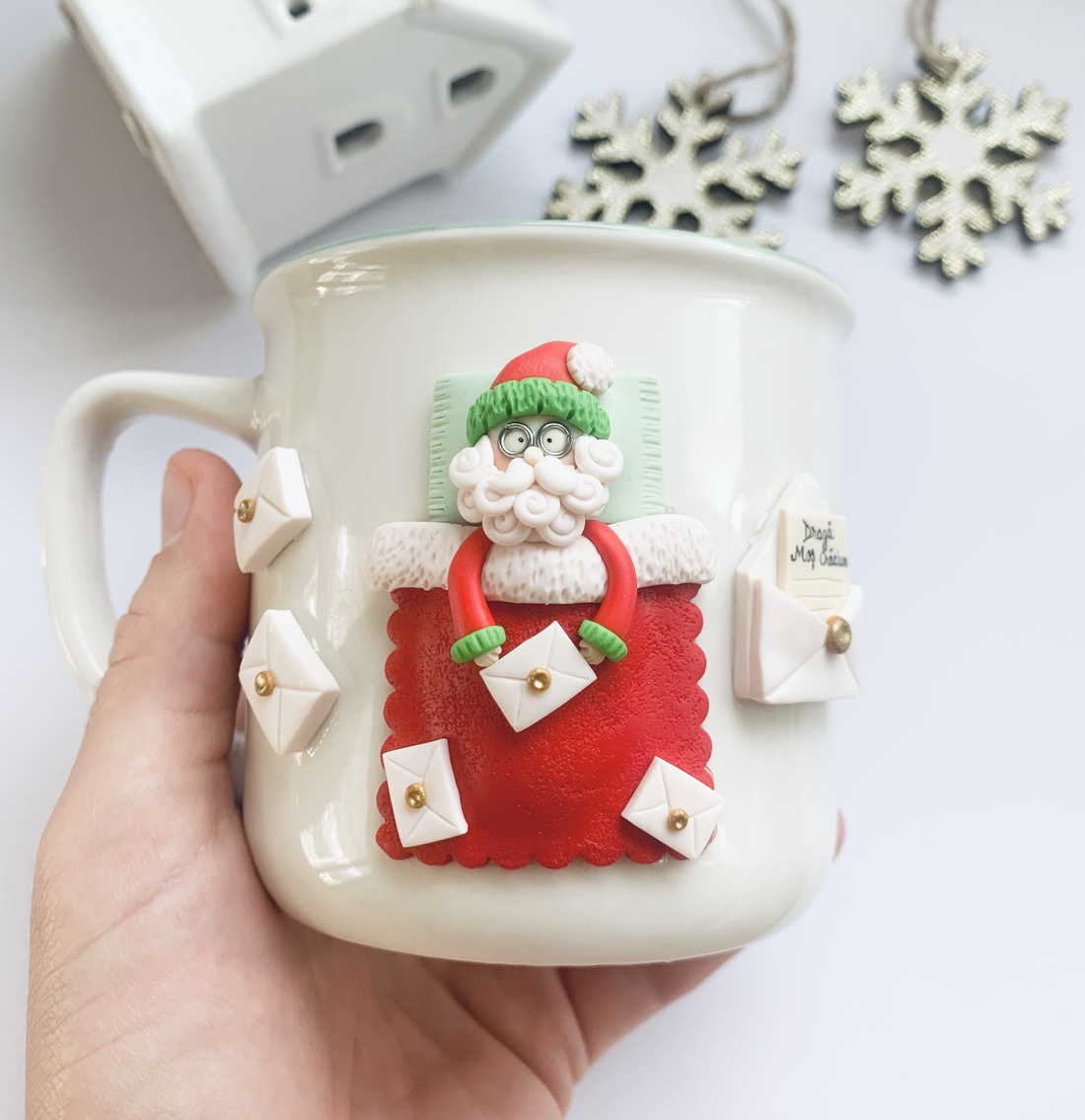 Accesoriu Cana Mos Craciun - crăciun - cadouri de moș crăciun - cadouri de moș crăciun - Artynos.ro