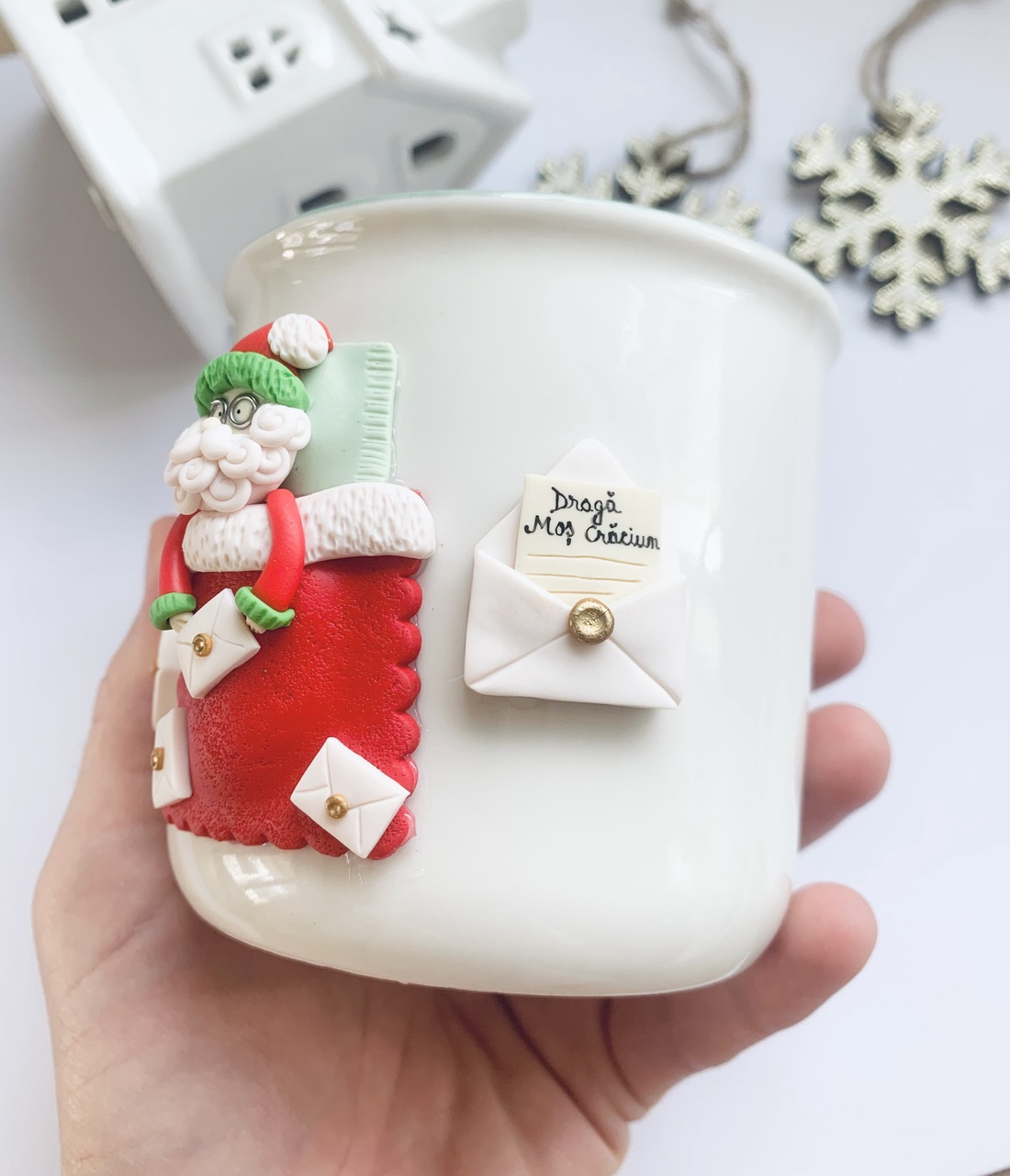 Accesoriu Cana Mos Craciun - crăciun - cadouri de moș crăciun - cadouri de moș crăciun - Artynos.ro