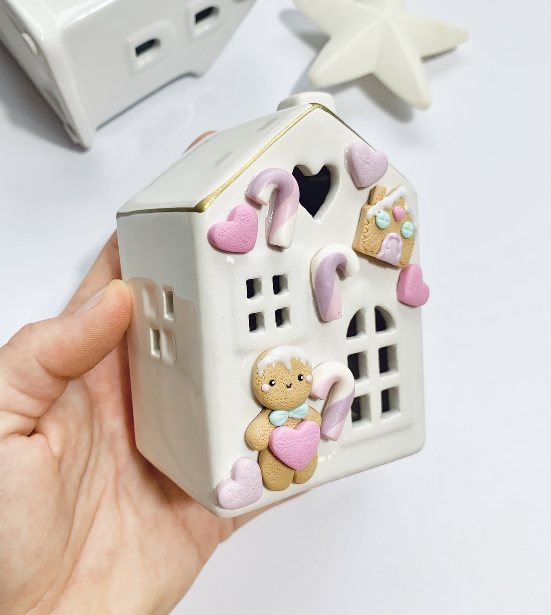 Accesoriu de iluminat Gingerbread House - crăciun - cadouri de moș crăciun - cadouri de moș crăciun - Artynos.ro