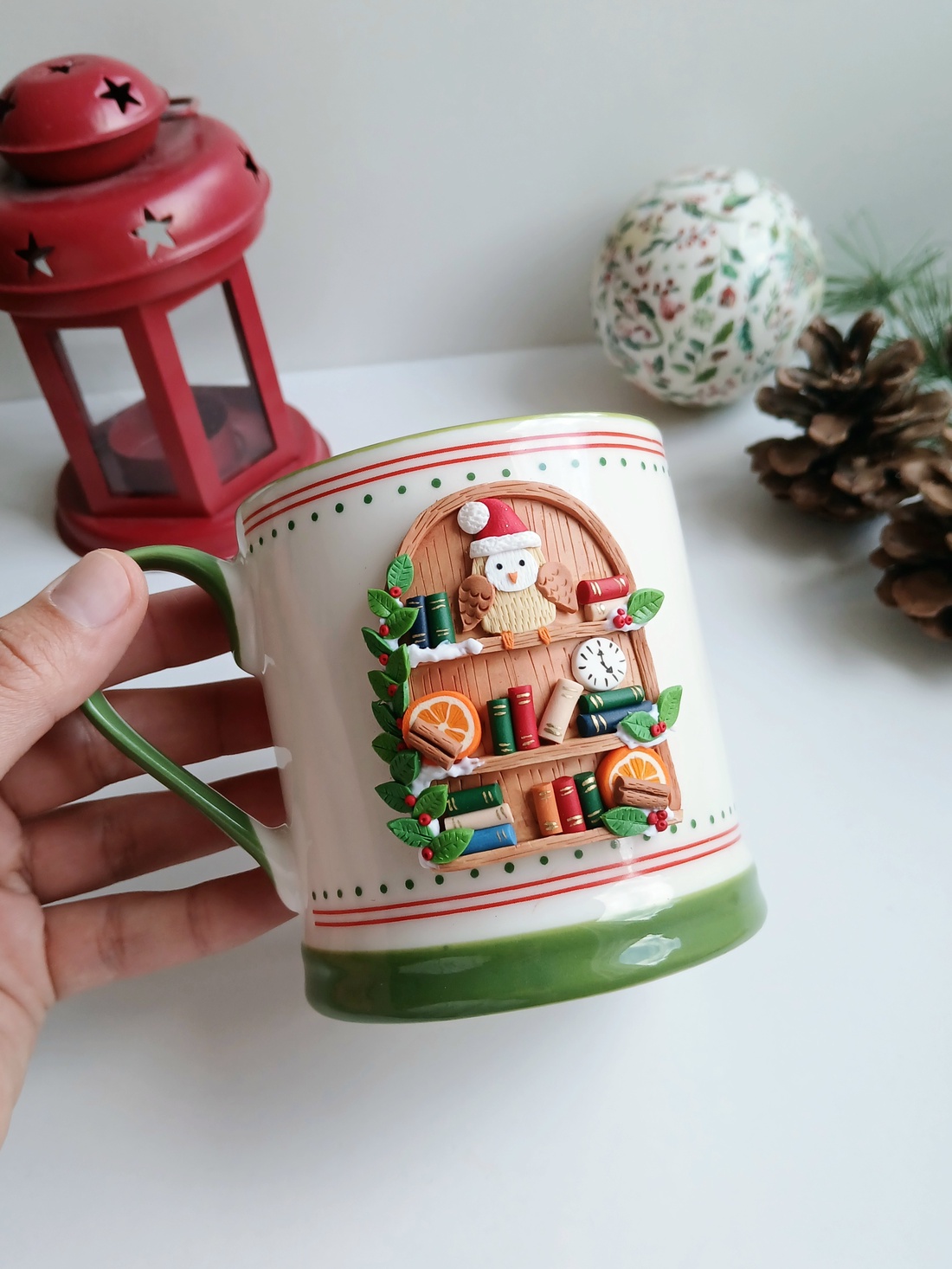 Accesoriu Book Mug - crăciun - cadouri de moș crăciun - cadouri de moș crăciun - Artynos.ro