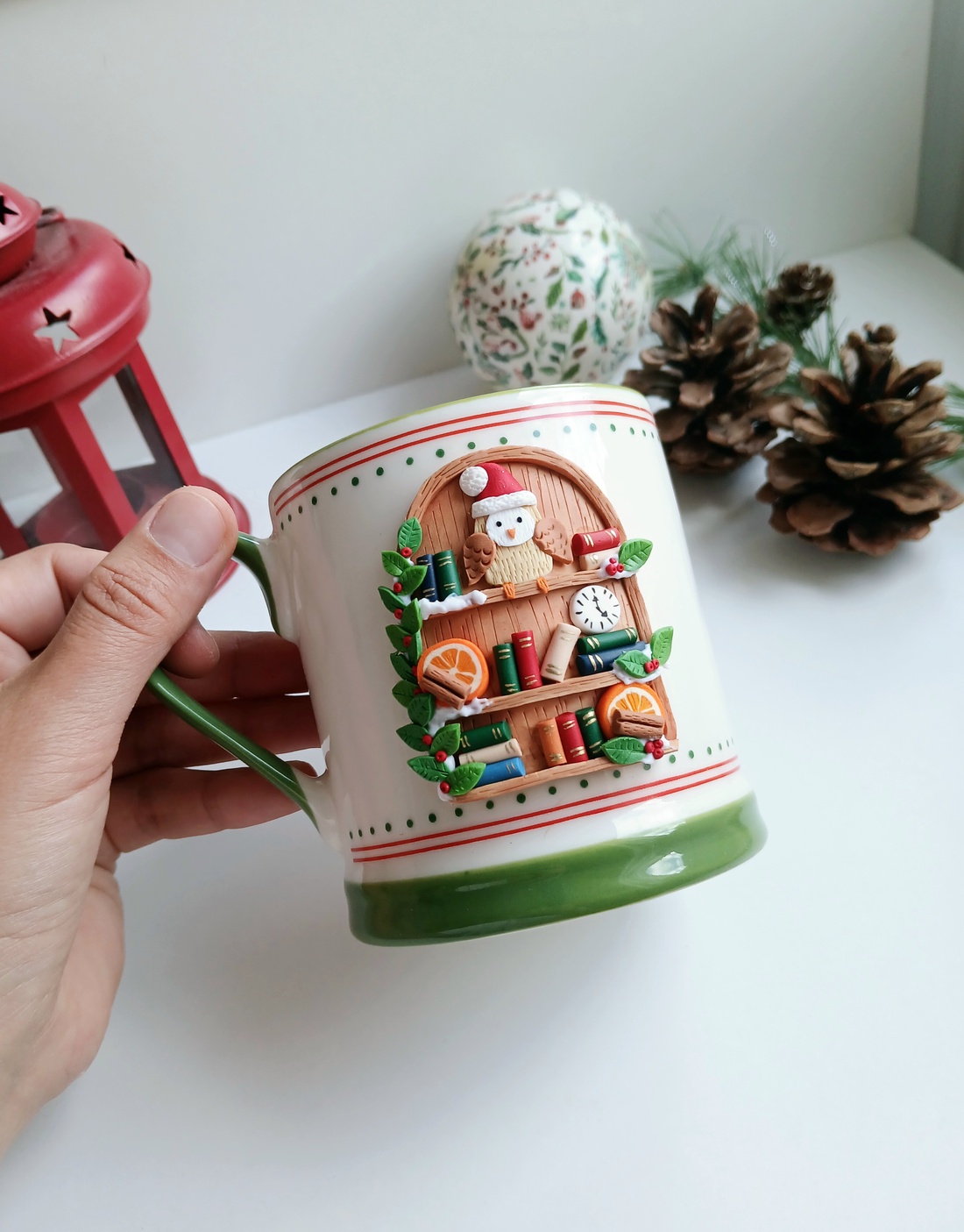 Accesoriu Book Mug - crăciun - cadouri de moș crăciun - cadouri de moș crăciun - Artynos.ro