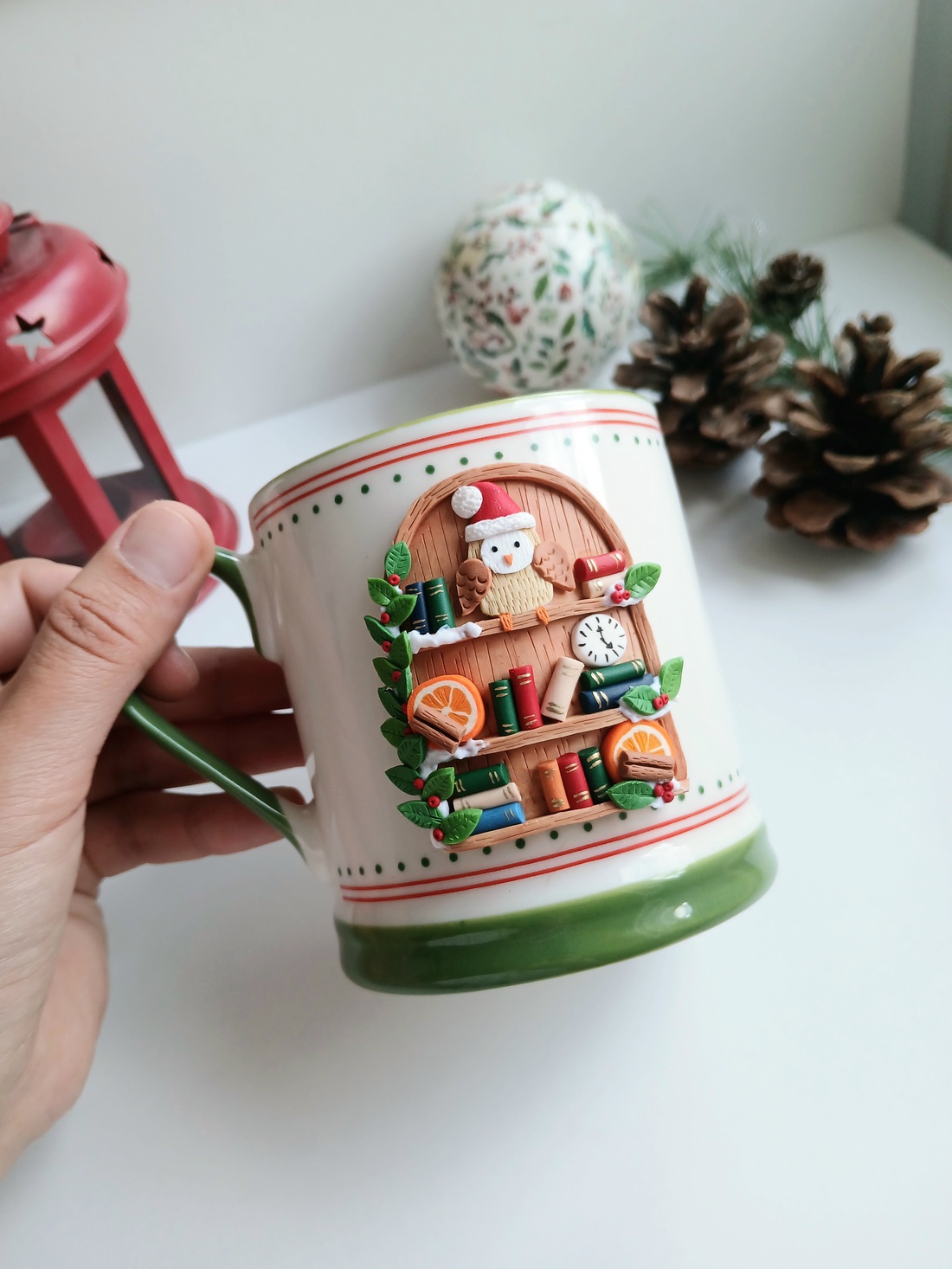 Accesoriu Book Mug - crăciun - cadouri de moș crăciun - cadouri de moș crăciun - Artynos.ro