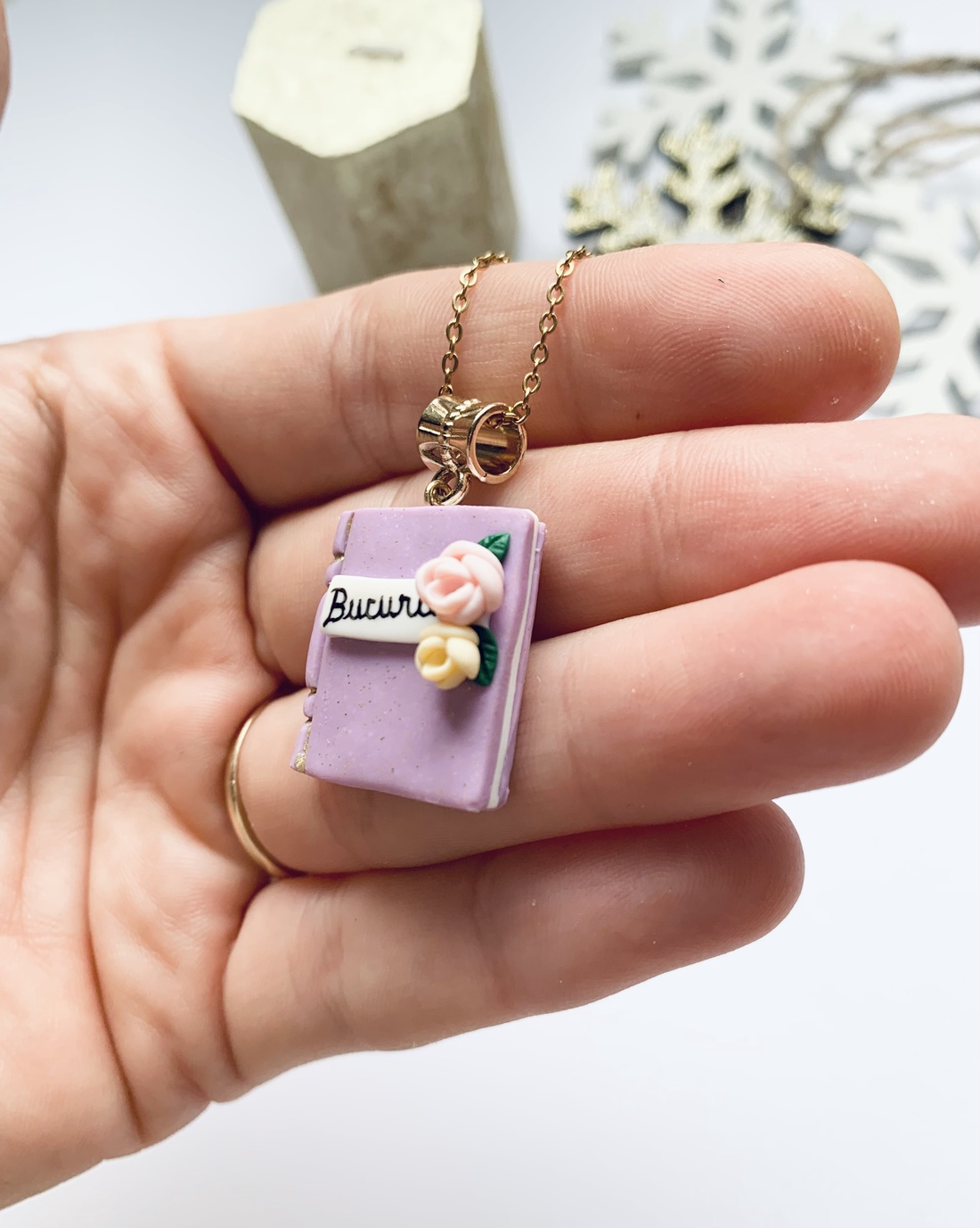 Colier Bucurie - crăciun - cadouri de moș crăciun - cadouri de moș crăciun - Artynos.ro