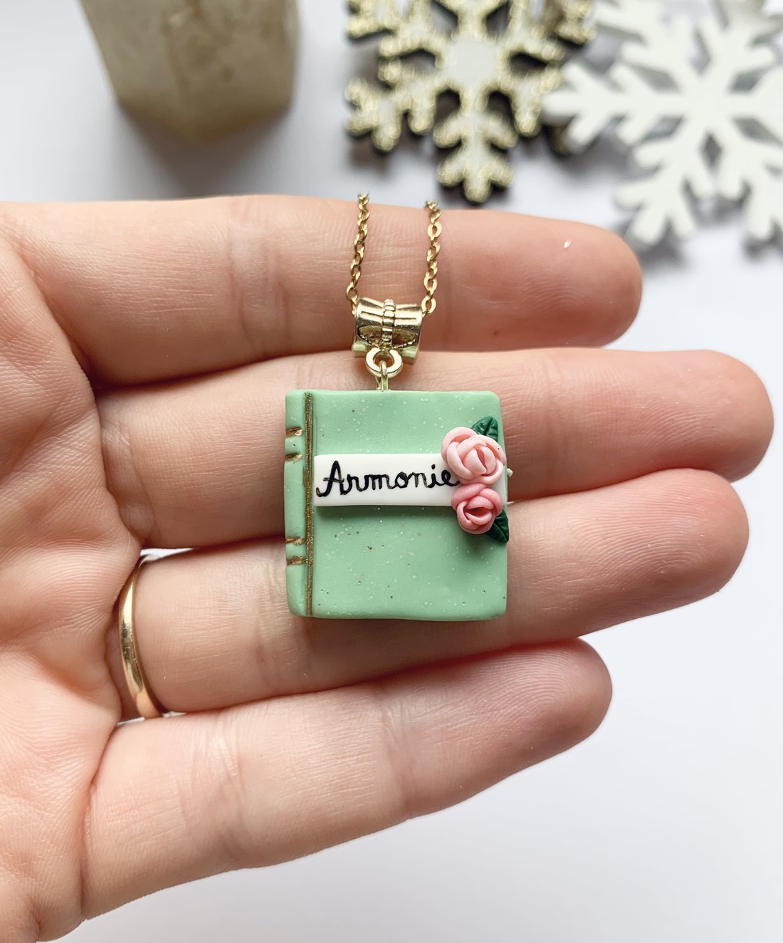 Colier Armonie - crăciun - cadouri de moș crăciun - cadouri de moș crăciun - Artynos.ro